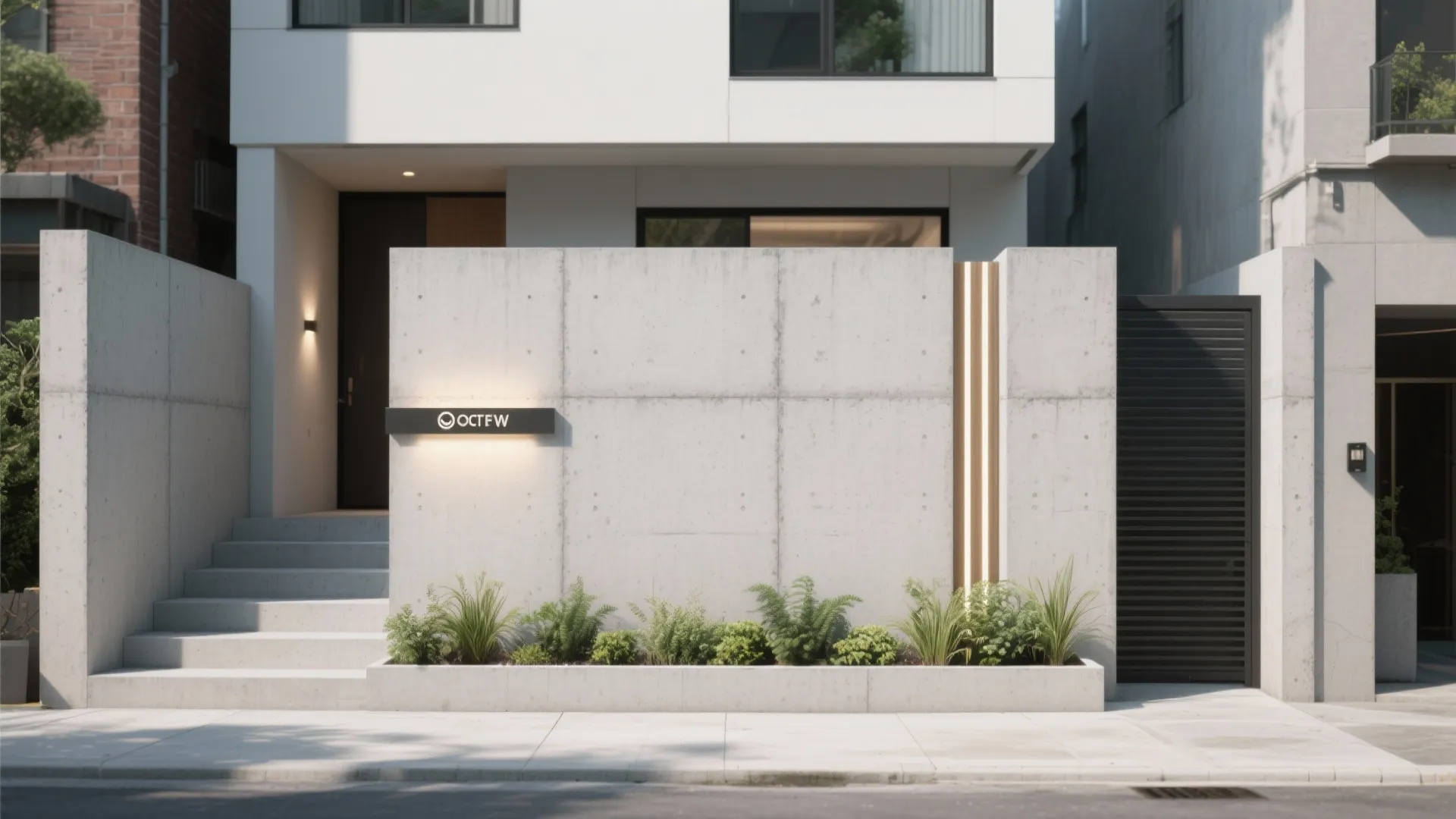 Minimalist Concrete Elegance