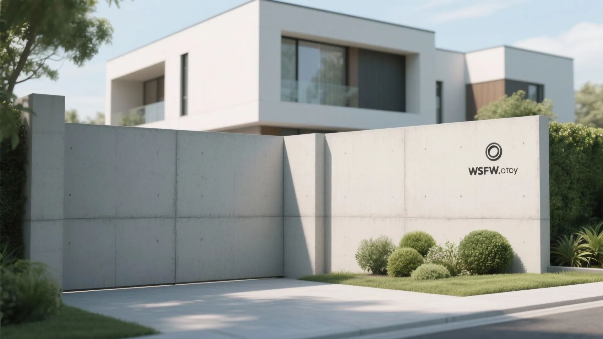 Minimalist Concrete Finish