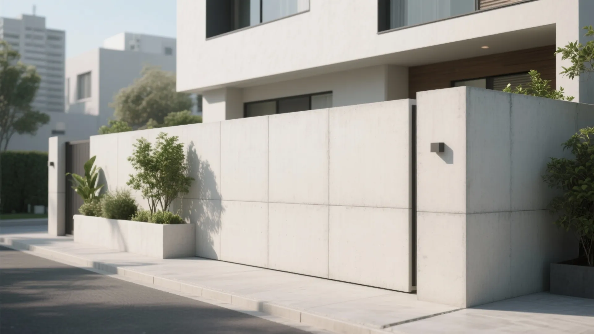 Minimalist Concrete Elegance