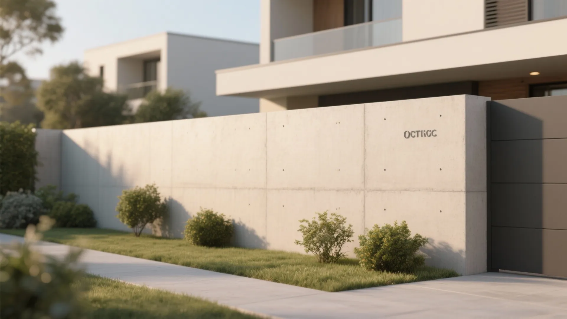 Minimalist Concrete Finish