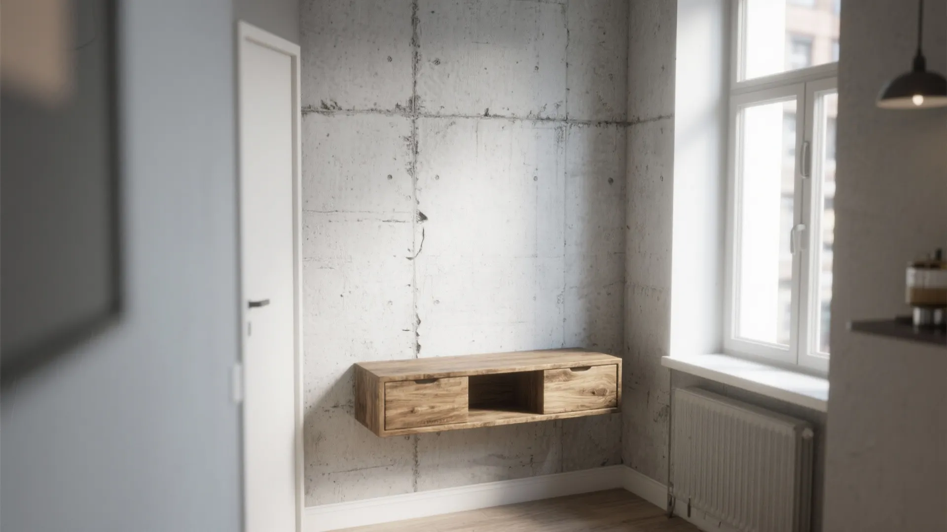 Minimalist Concrete Finish