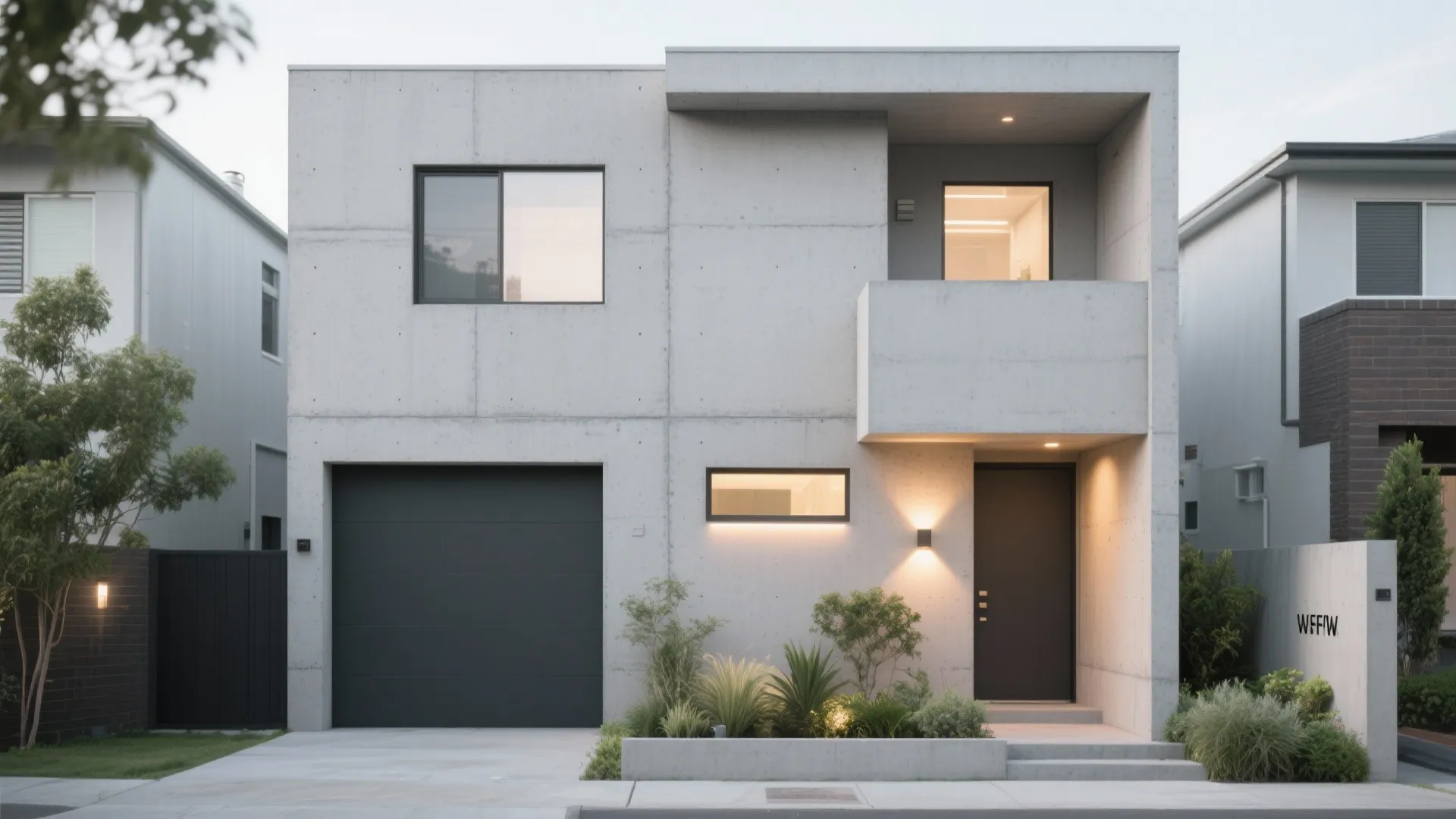 Minimalist Concrete Finish