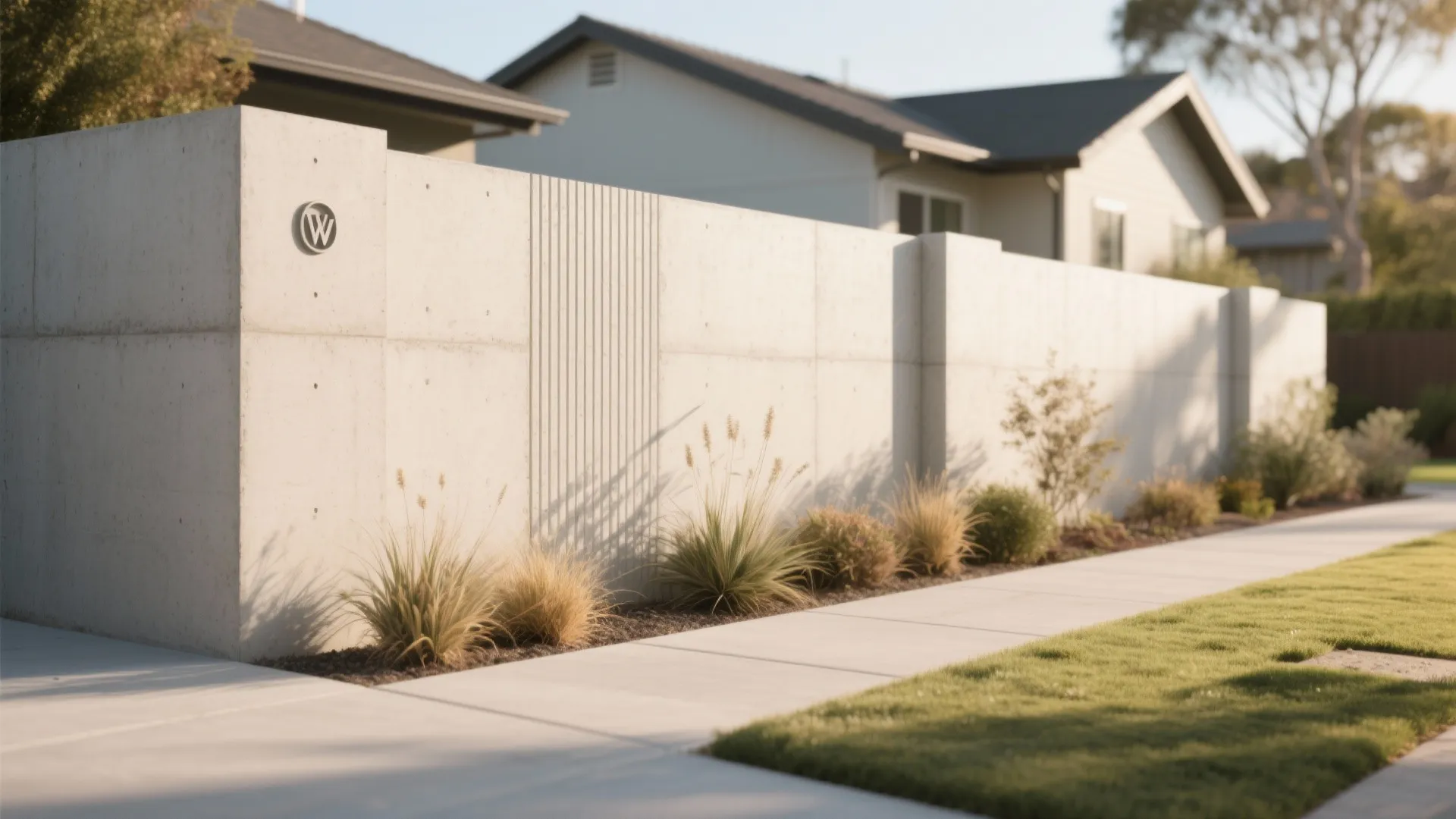 Minimalist Concrete with Textured Finish