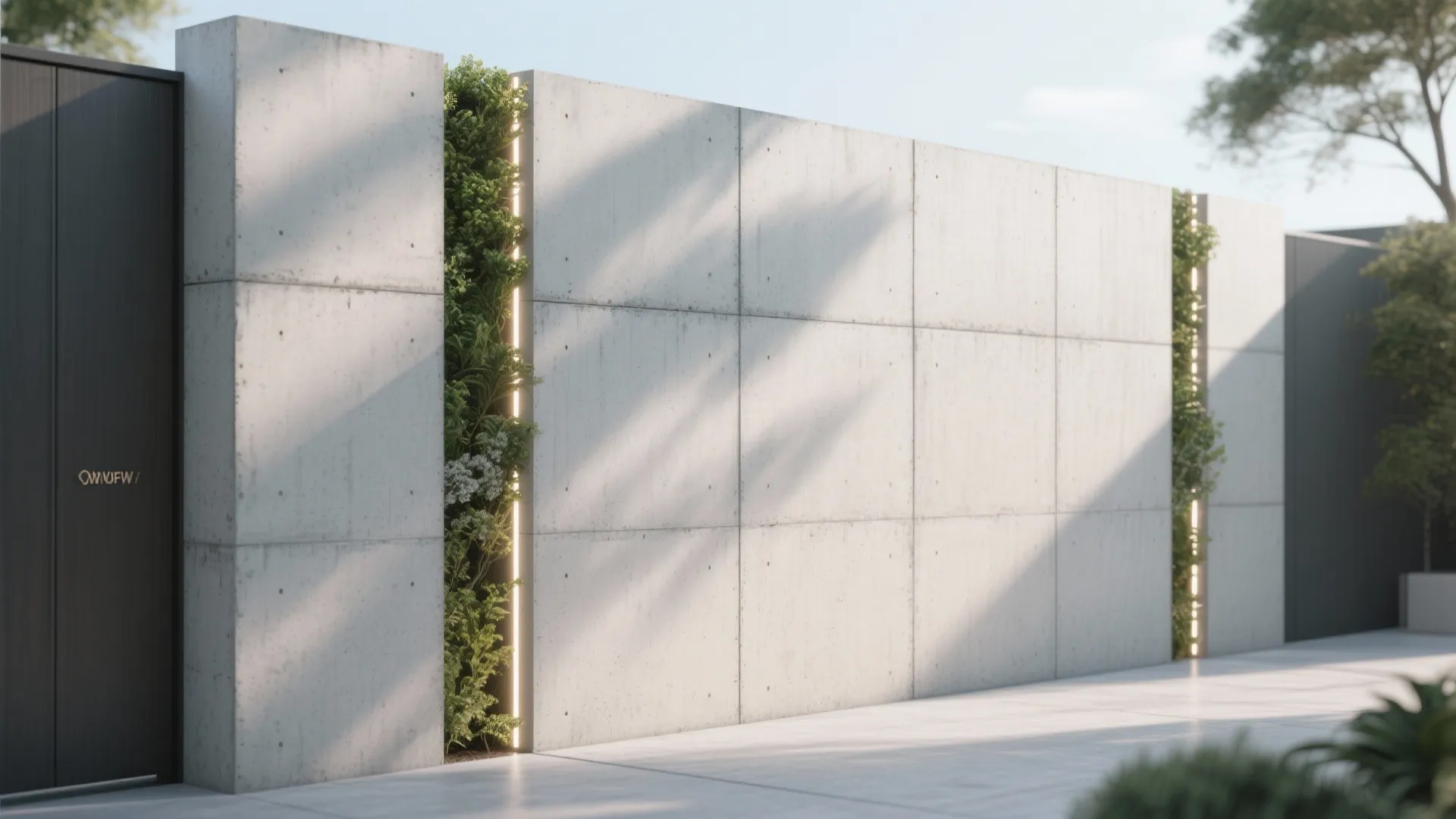 Minimalist Concrete Finish