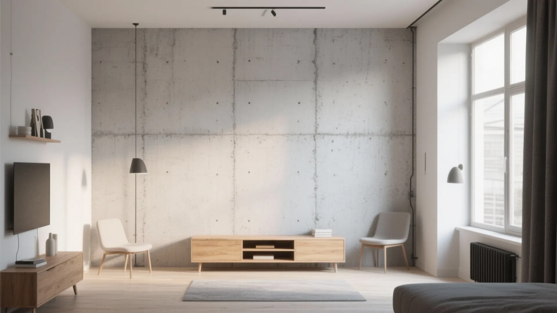 Minimalist Concrete Finish