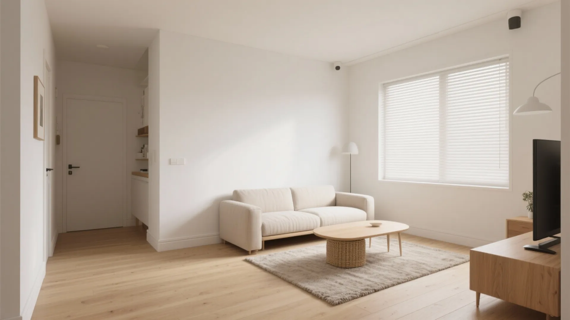 1) Minimalist, light-toned continuity