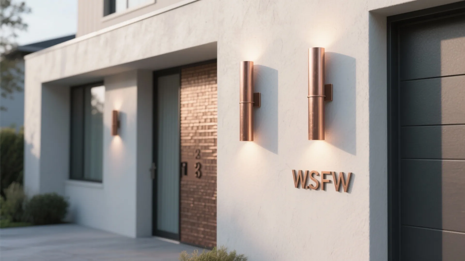 2. Minimalist Copper Sconces for Modern Homes