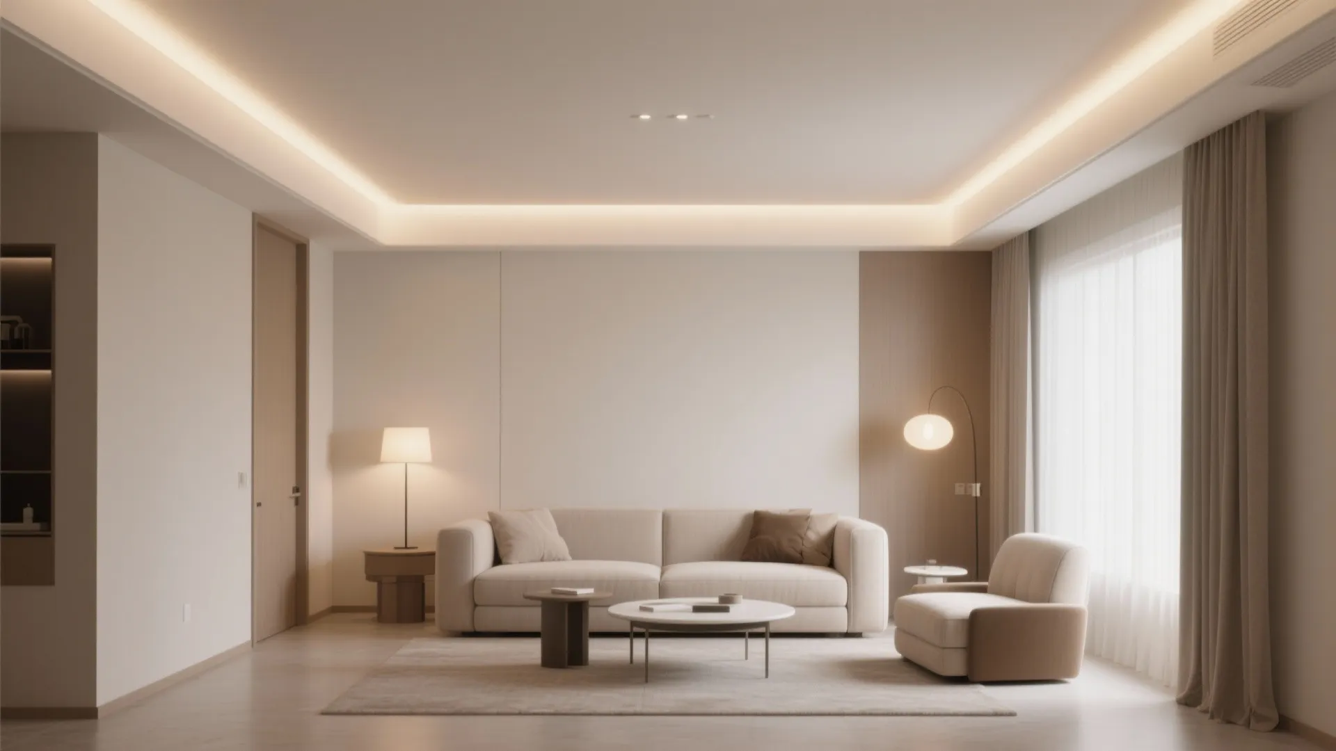 Minimalist Cove Lighting