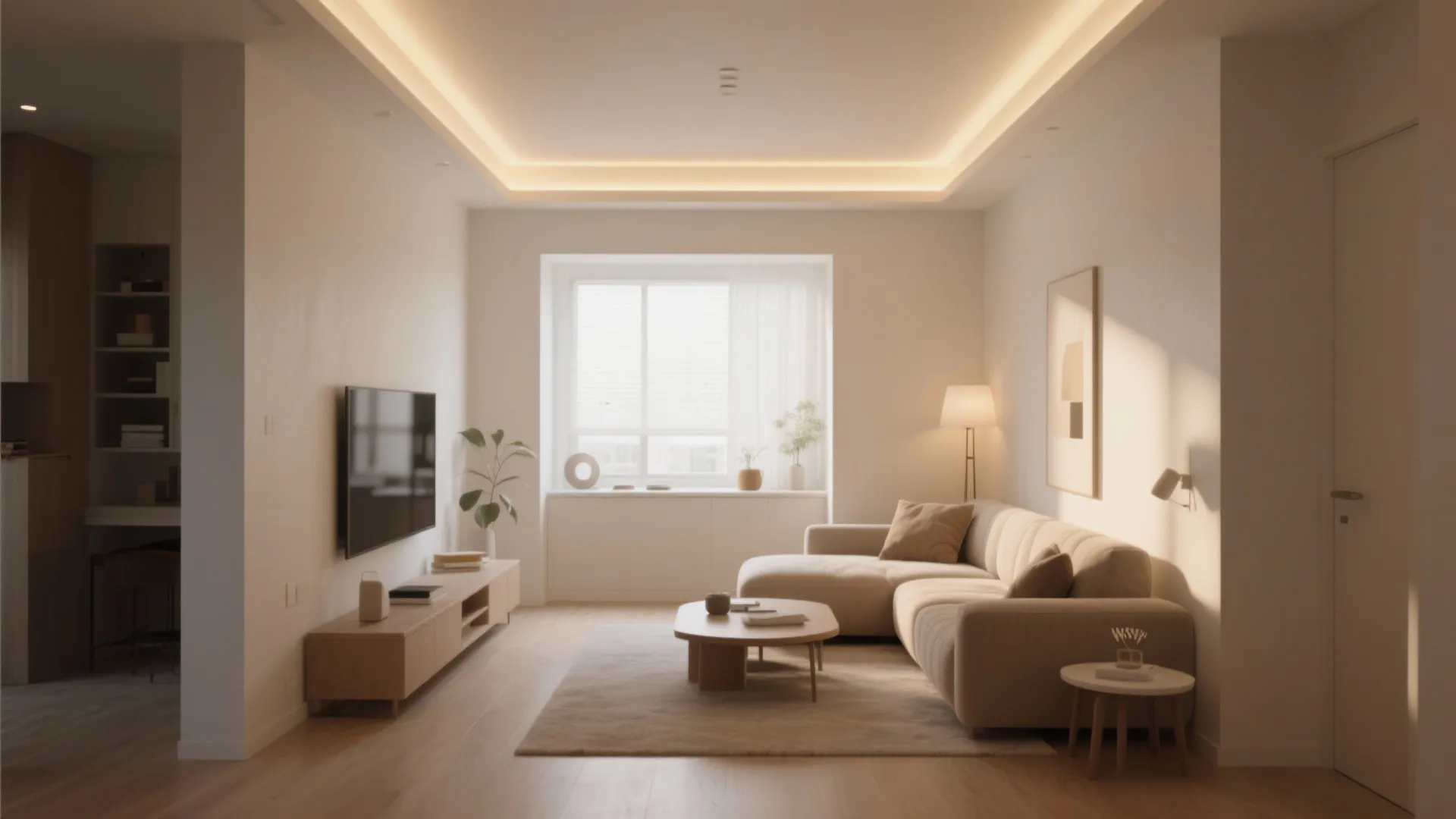 Minimalist Cove Lighting Ceiling