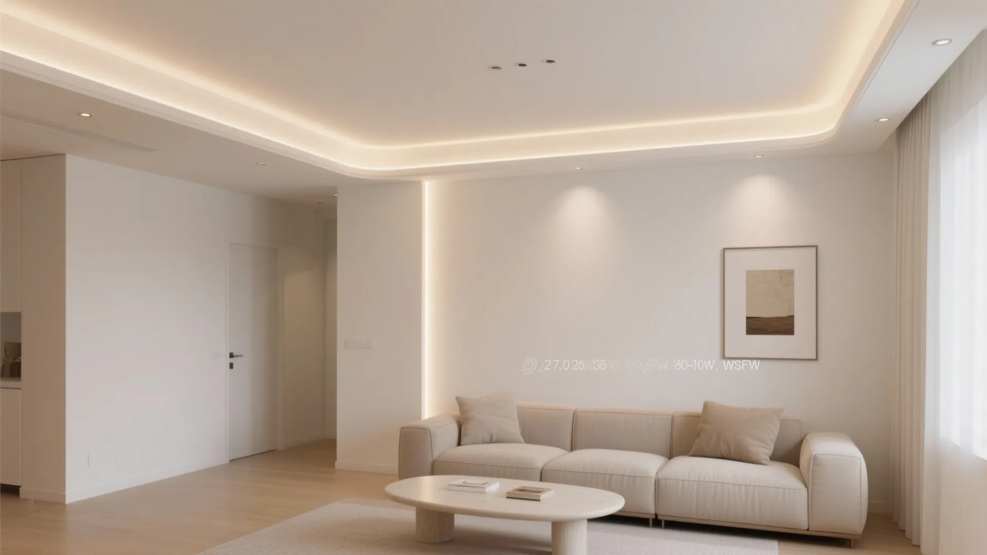 Minimalist Cove Ceiling Lines