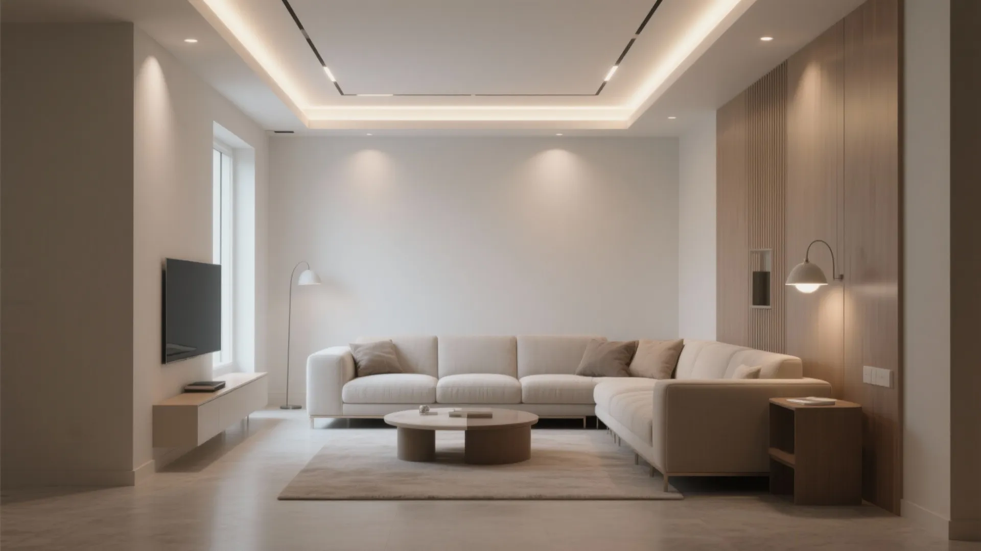 Minimalist Cove Lighting