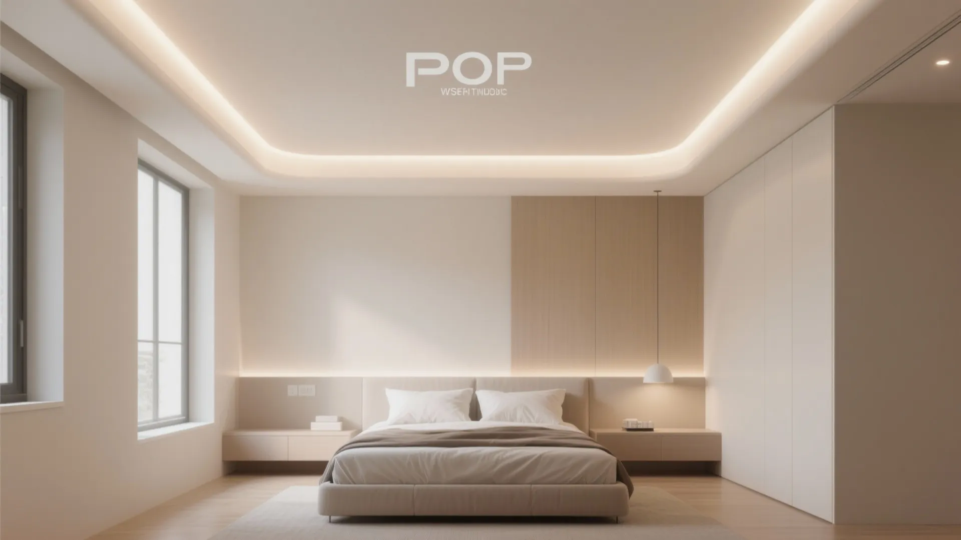 Minimalist Cove Lighting POP Design
