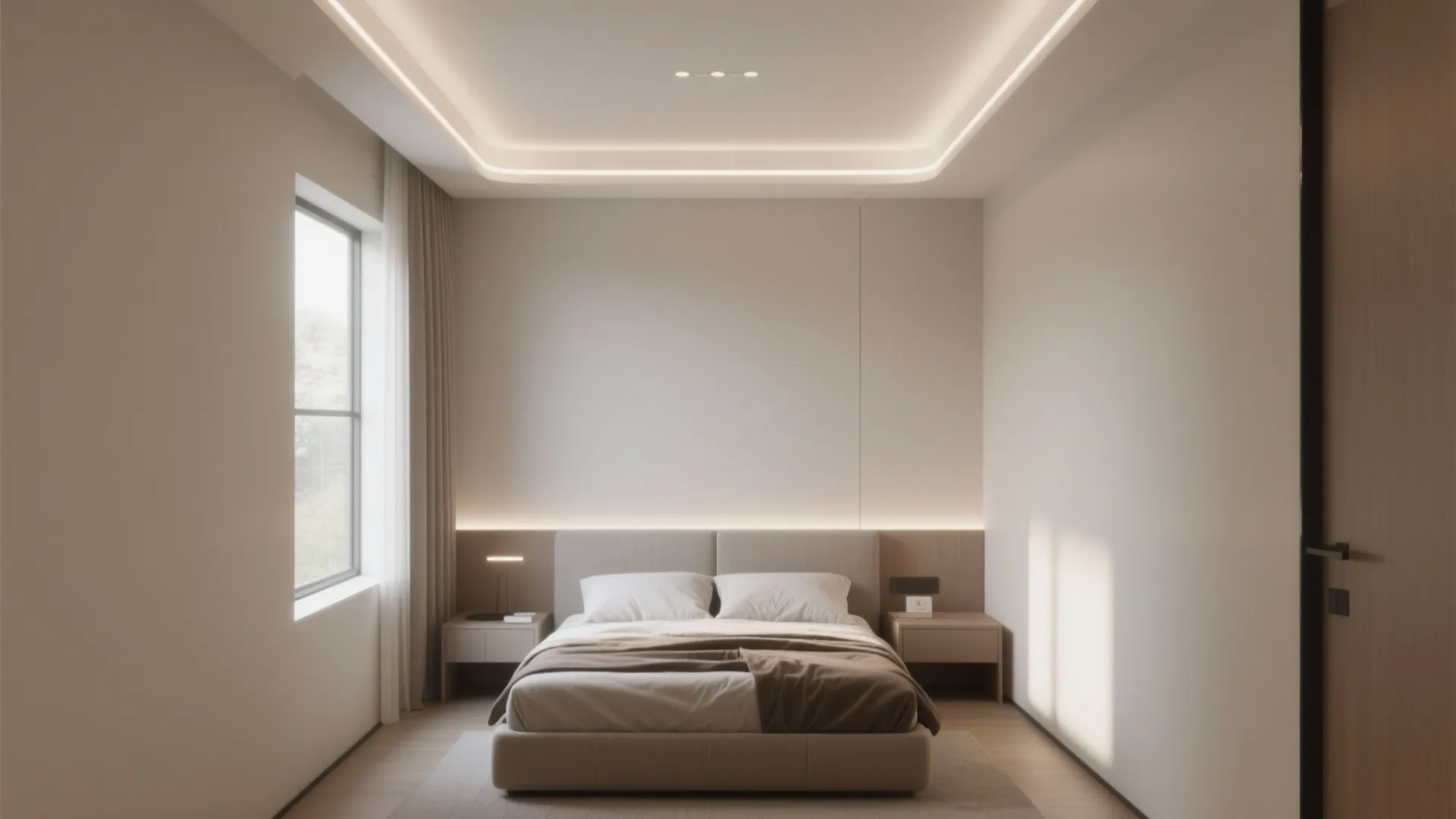 Minimalist Cove Lighting POP Ceiling