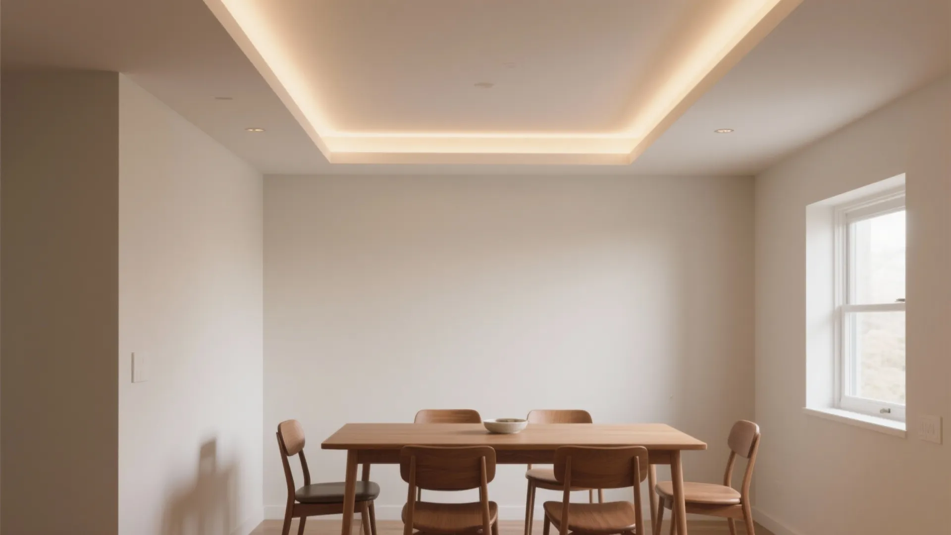 Minimalist POP Cove Lighting