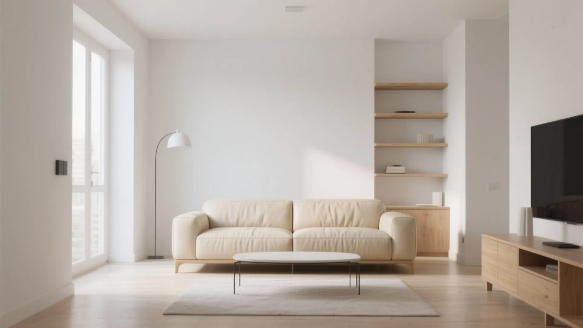 1. Minimalist Elegance with Cream Leather