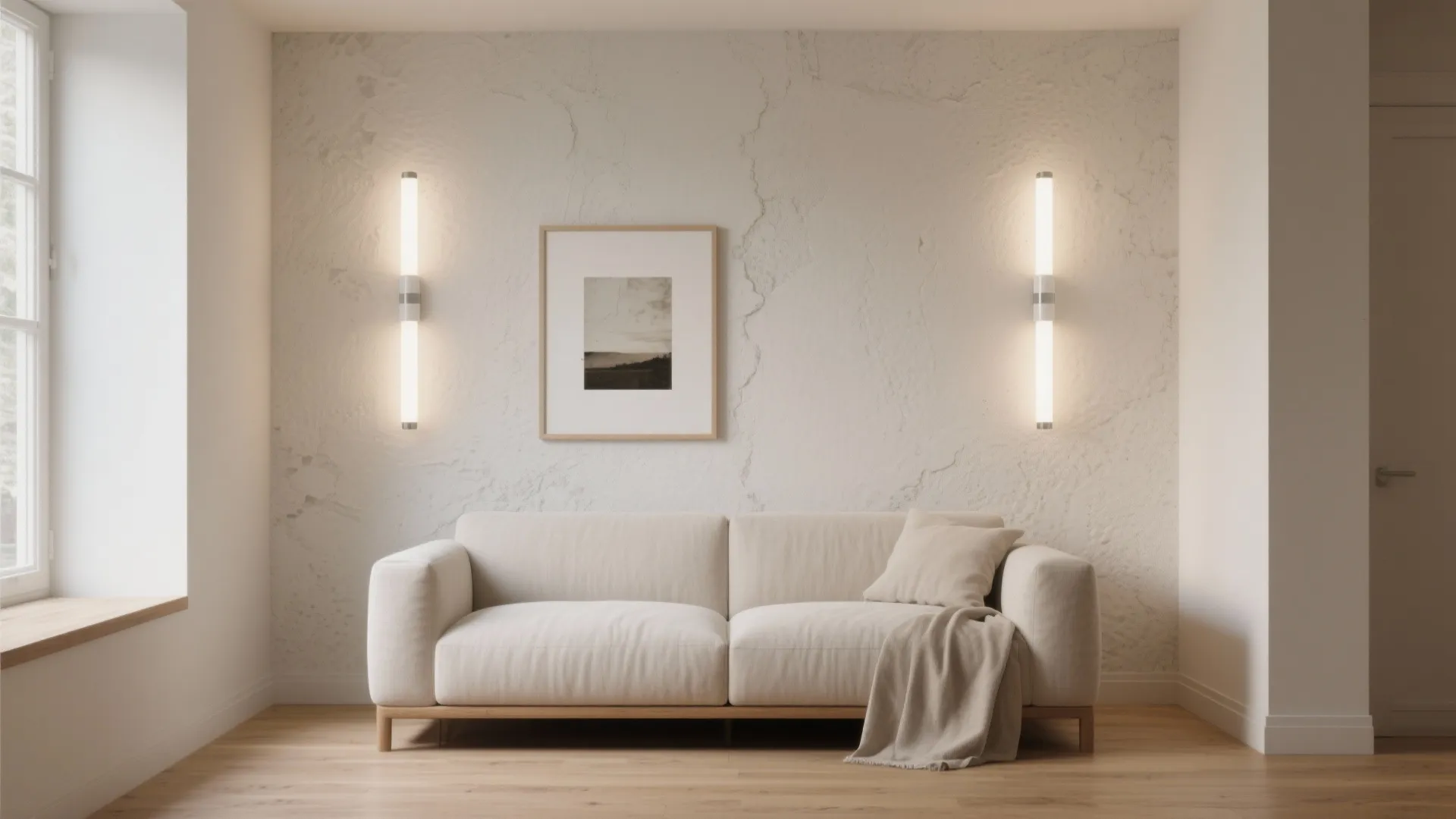Minimalist Cylinder Sconces for Layered Ambience