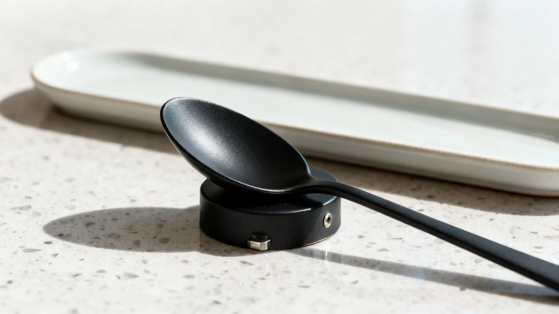Minimalist Spoon Stand Styling with Hidden Storage