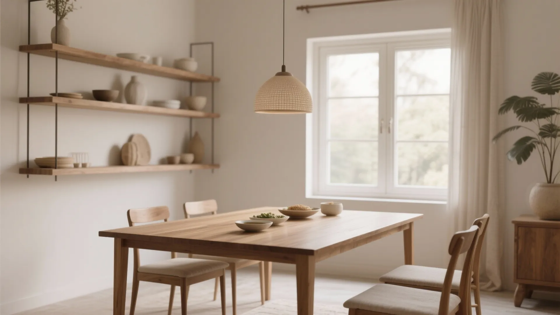 Minimalist Dining Spaces