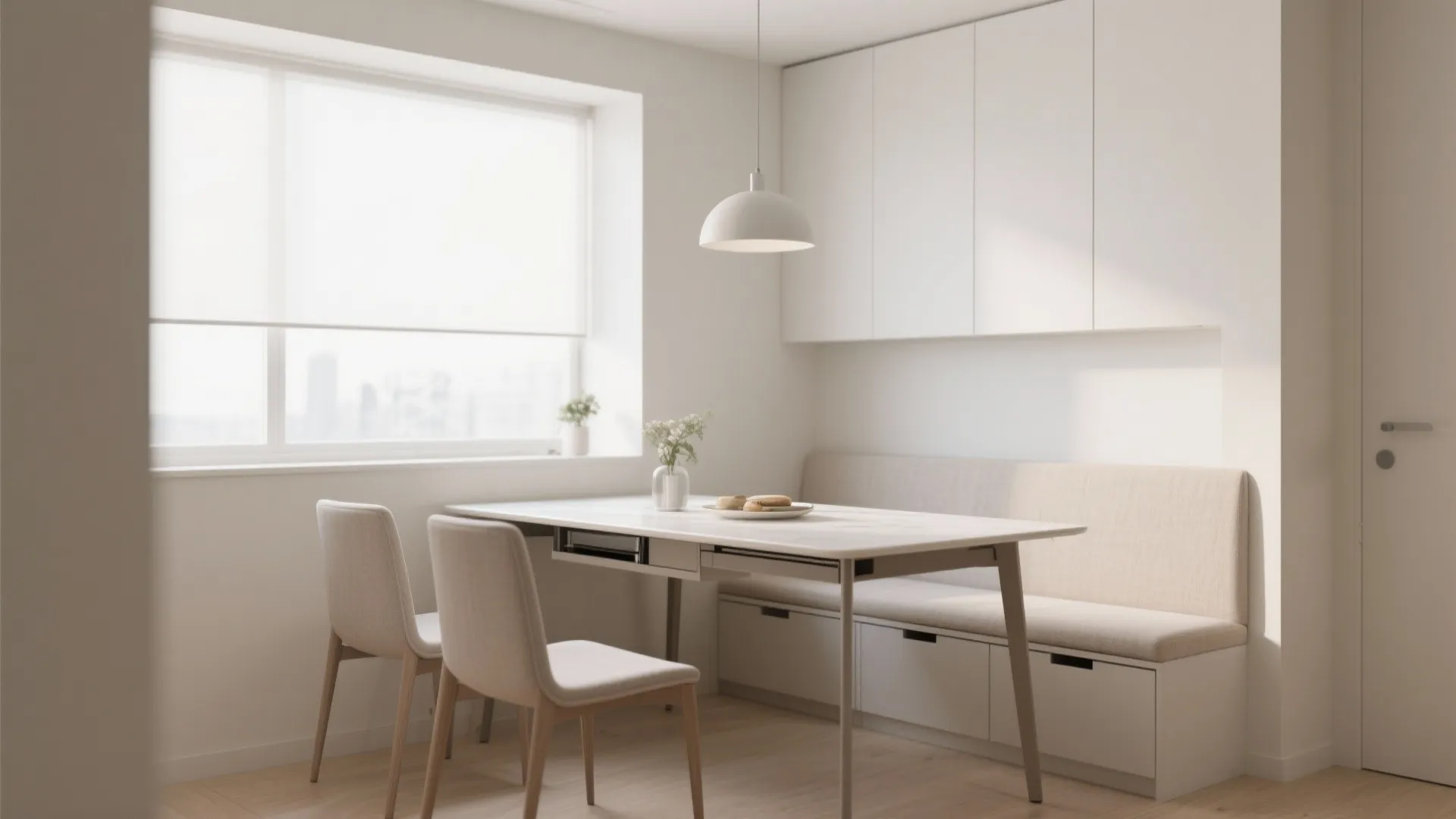 Minimalist Dining Layout