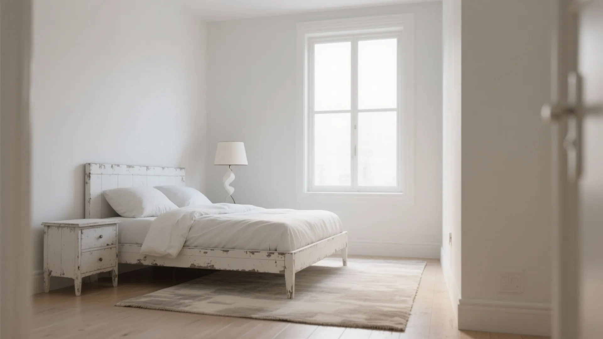 2. Minimalist Distressed: Less Is More