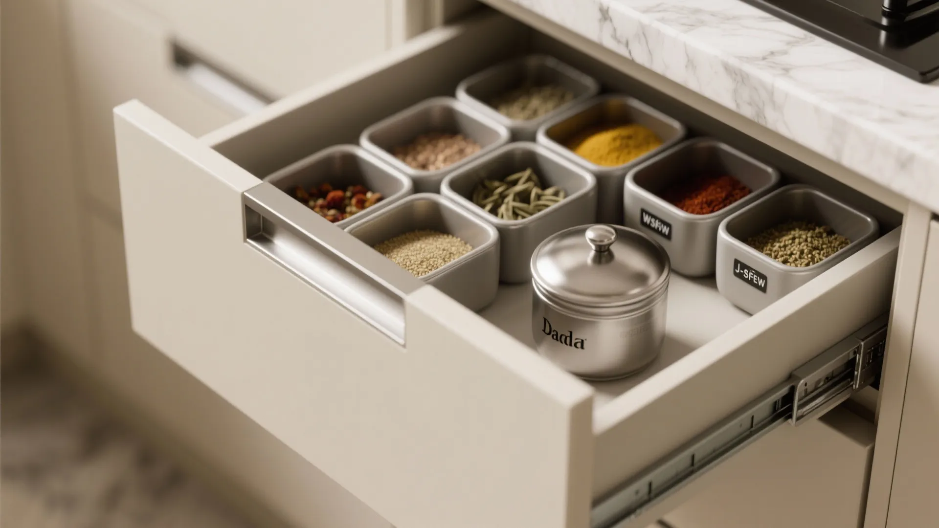 Minimalist storage that actually fits Indian kitchens