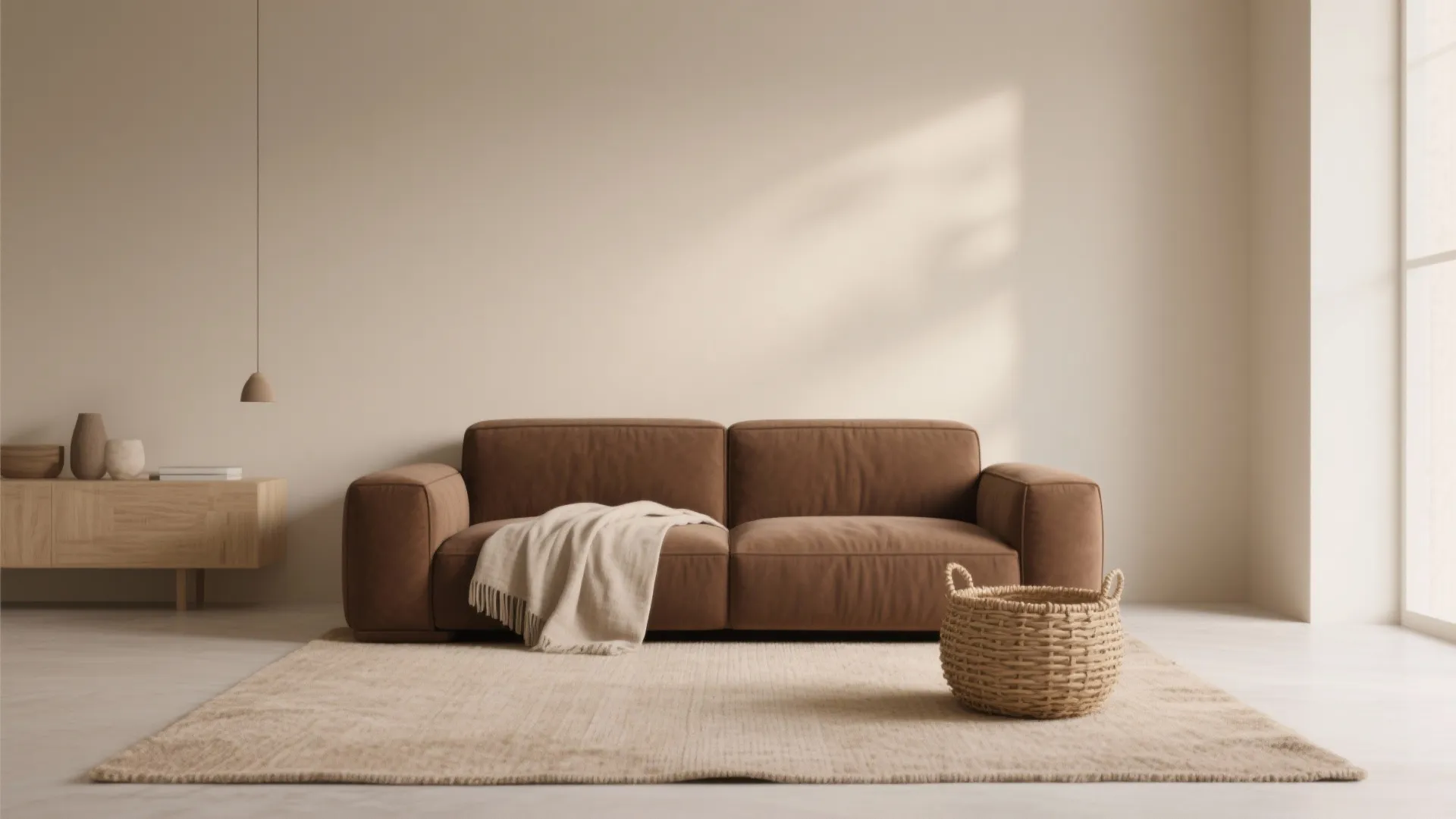 1. Minimalist Earth-Tone Styling