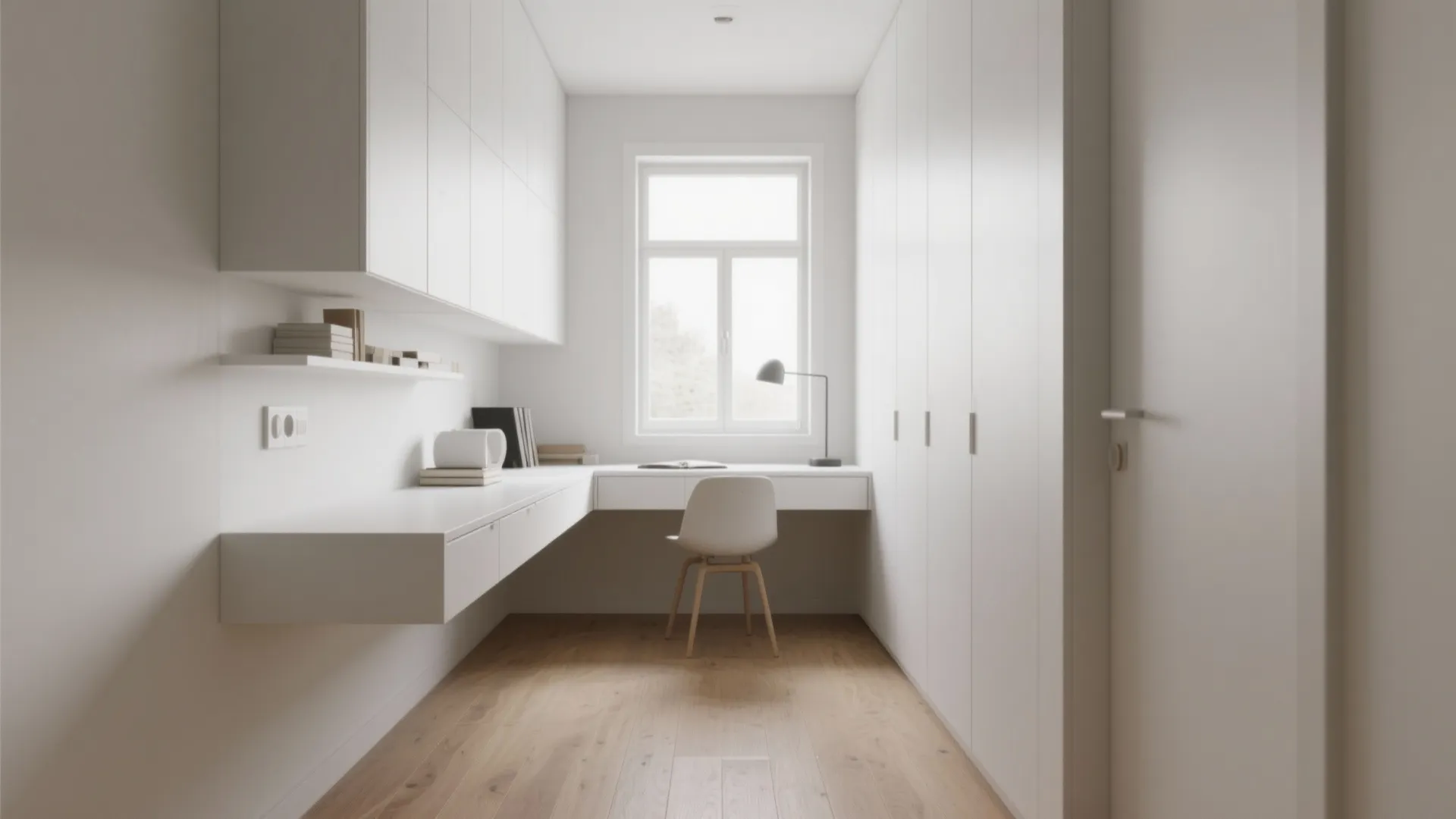 Minimalist Floating Cabinets