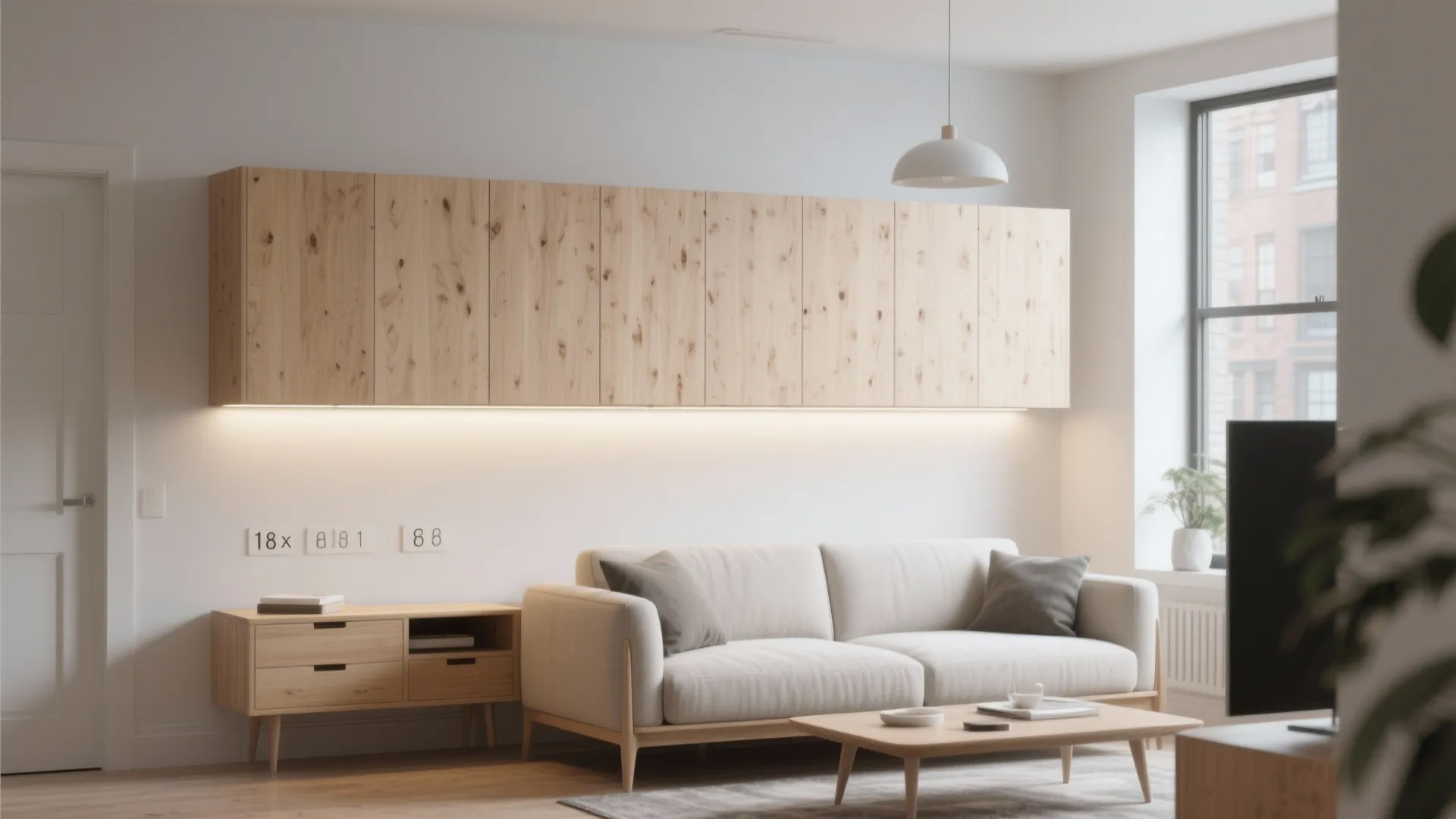 Minimalist Floating Storage