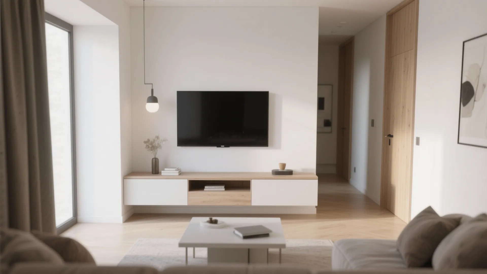 Minimalist Floating Console