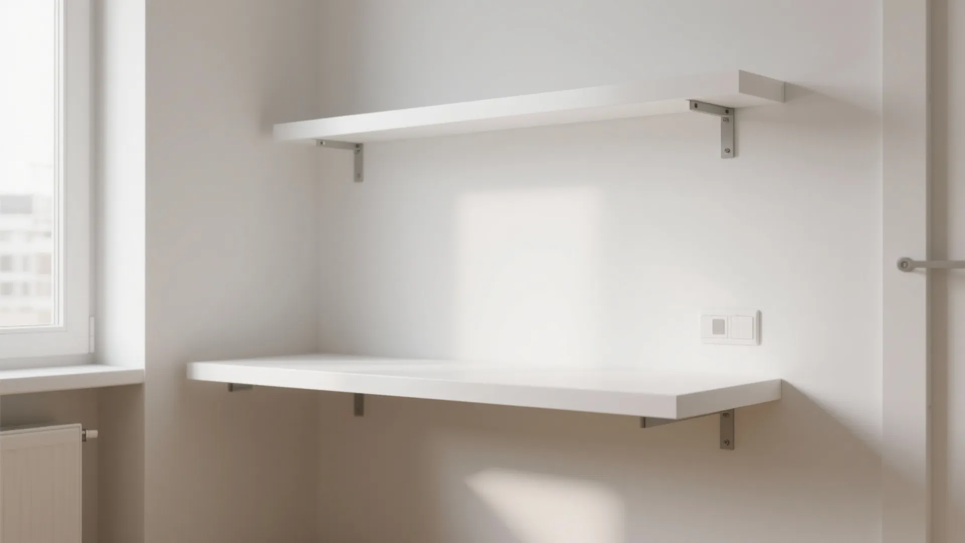 Minimalist Floating Desk