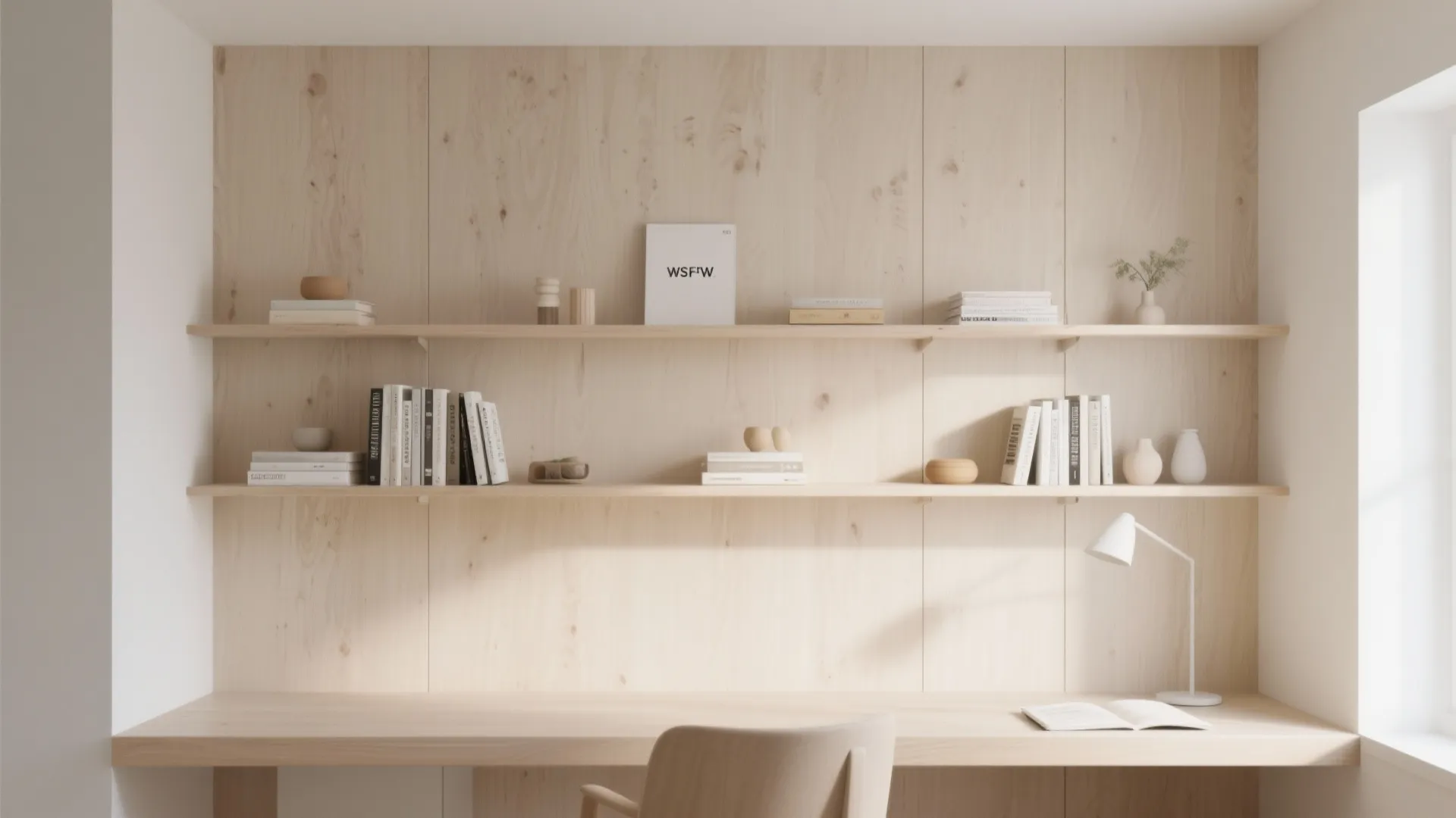 Minimalist Floating Shelves