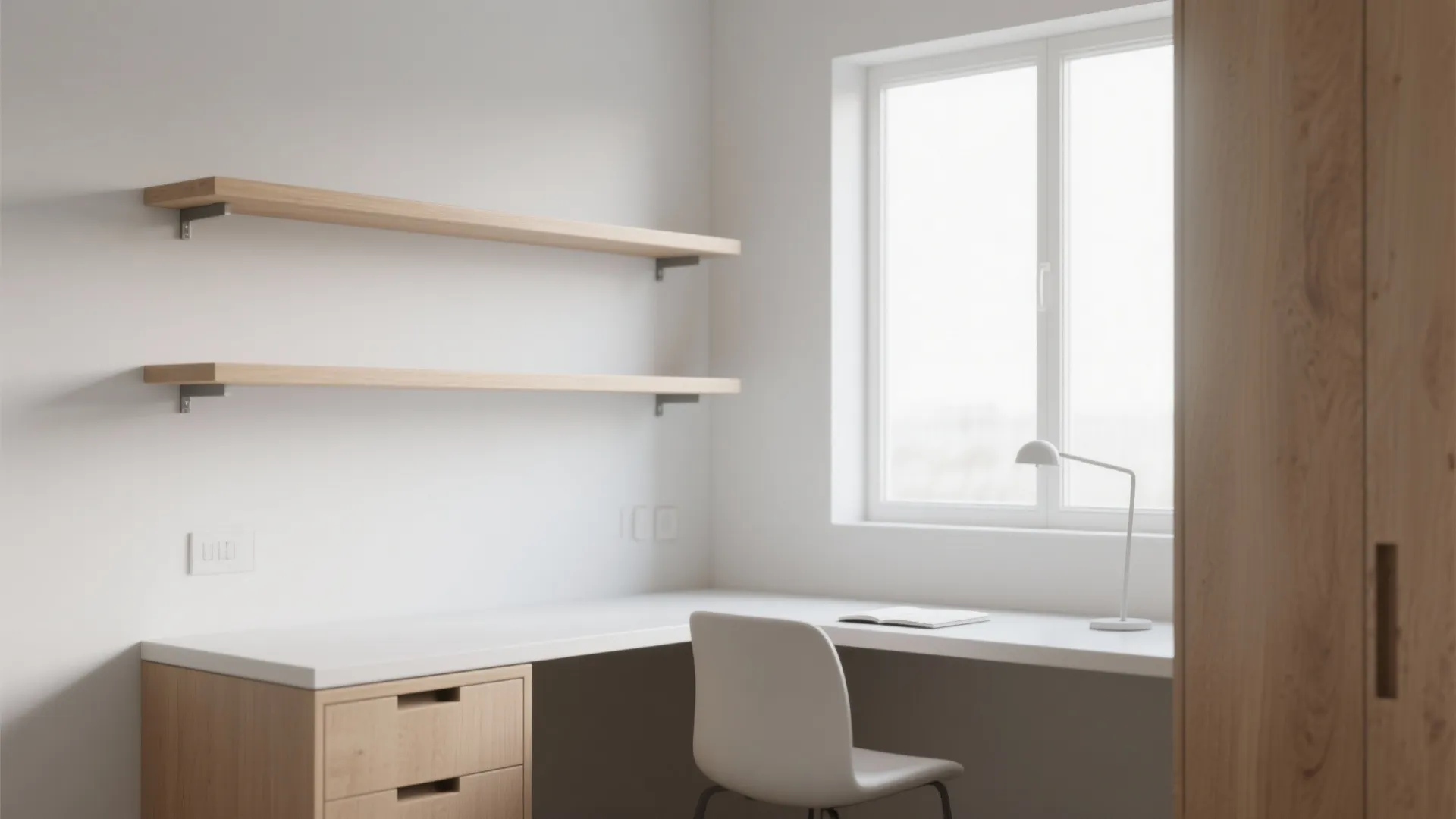 Minimalist Floating Shelves