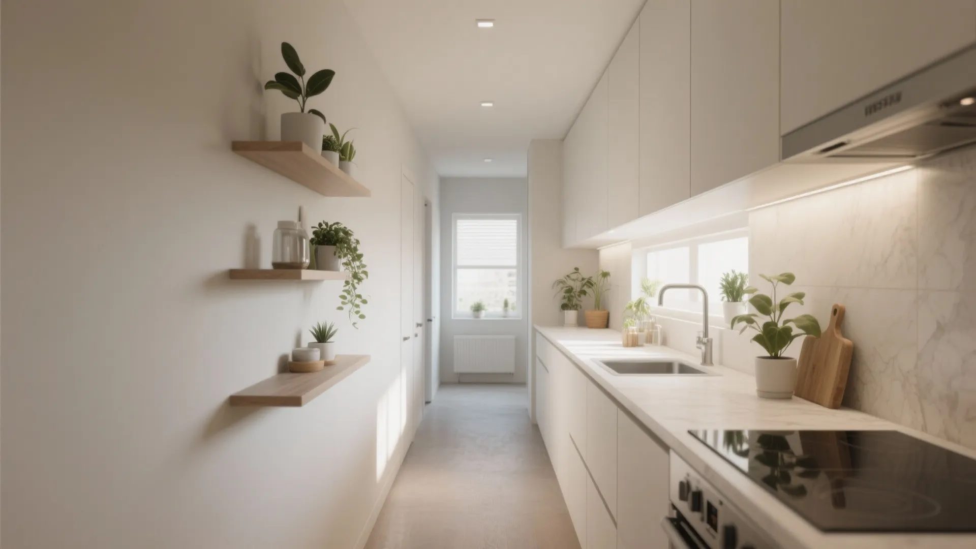 Minimalist Floating Shelves