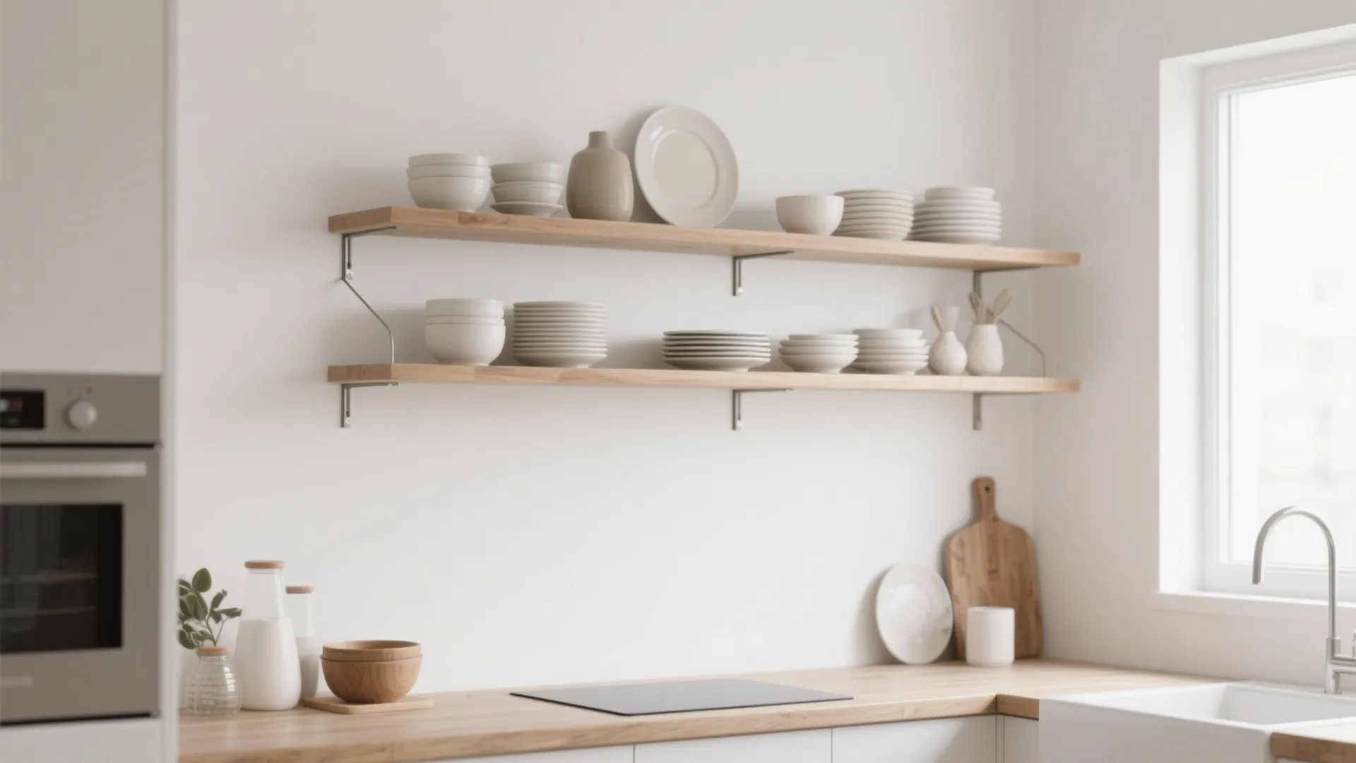 Minimalist Floating Shelves