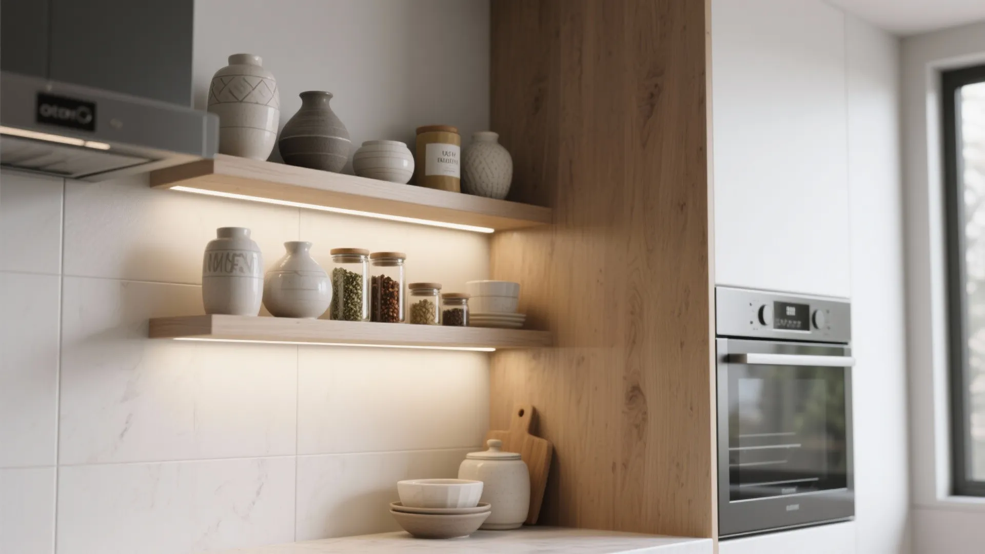 Minimalist Floating Shelves