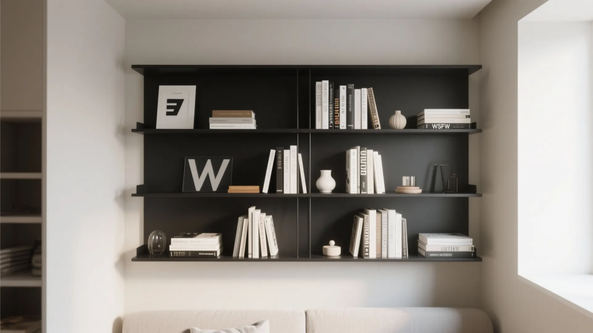 Minimalist Floating Shelves
