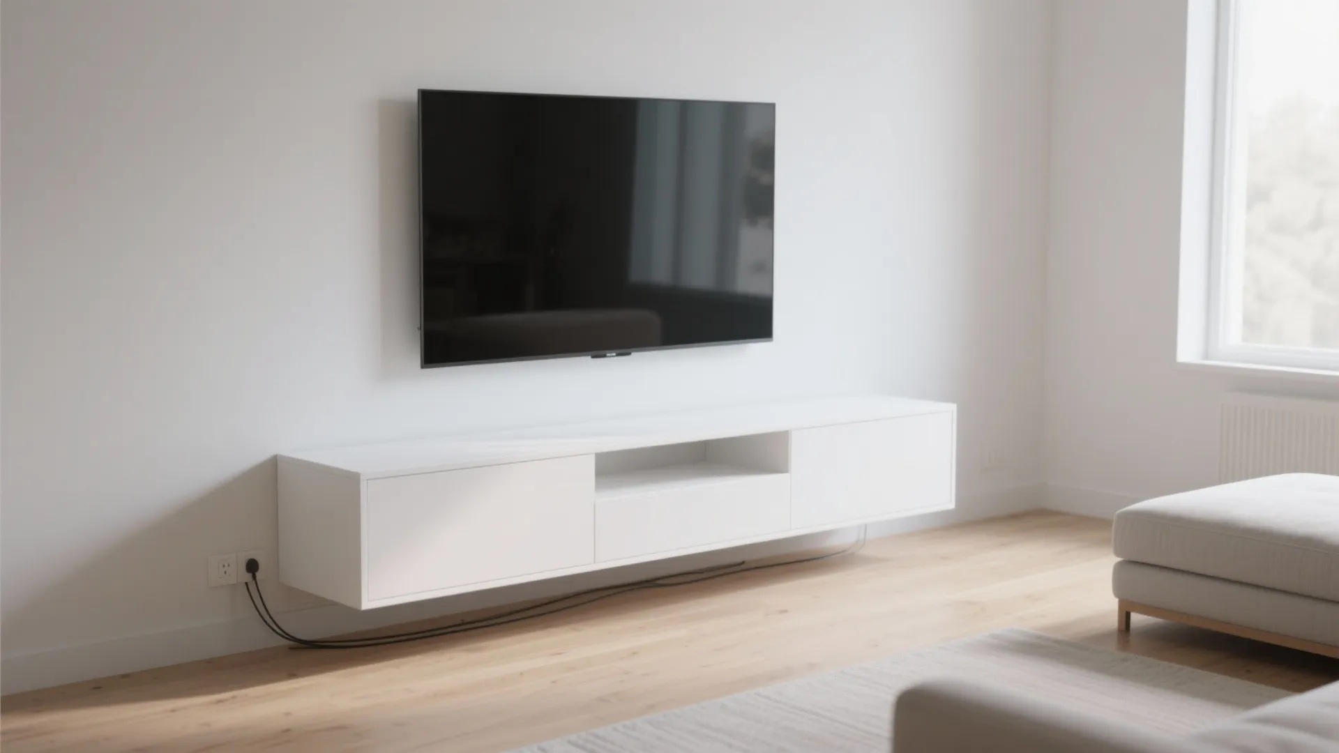 Minimalist Floating TV Unit