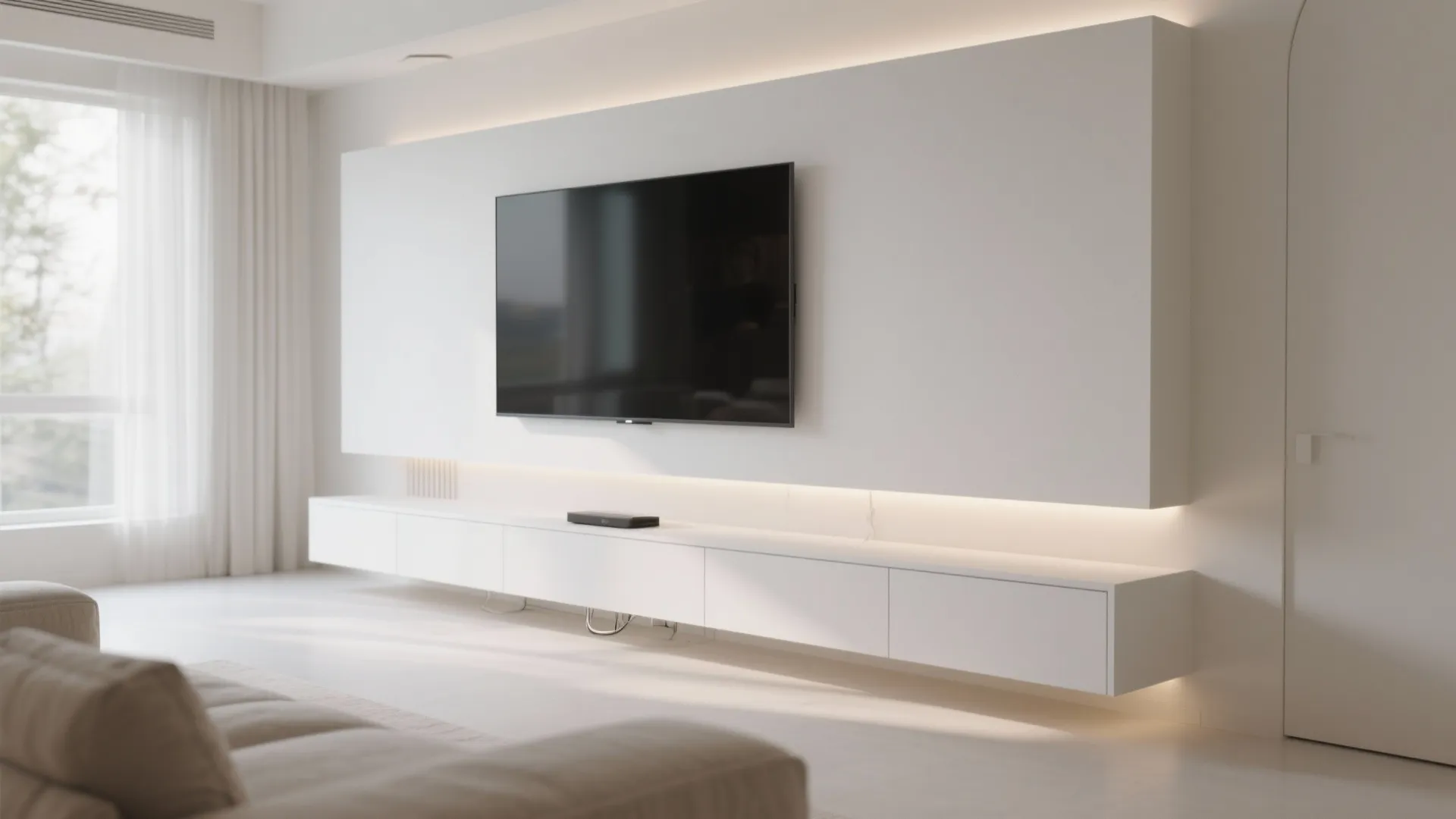 Minimalist Floating TV Units