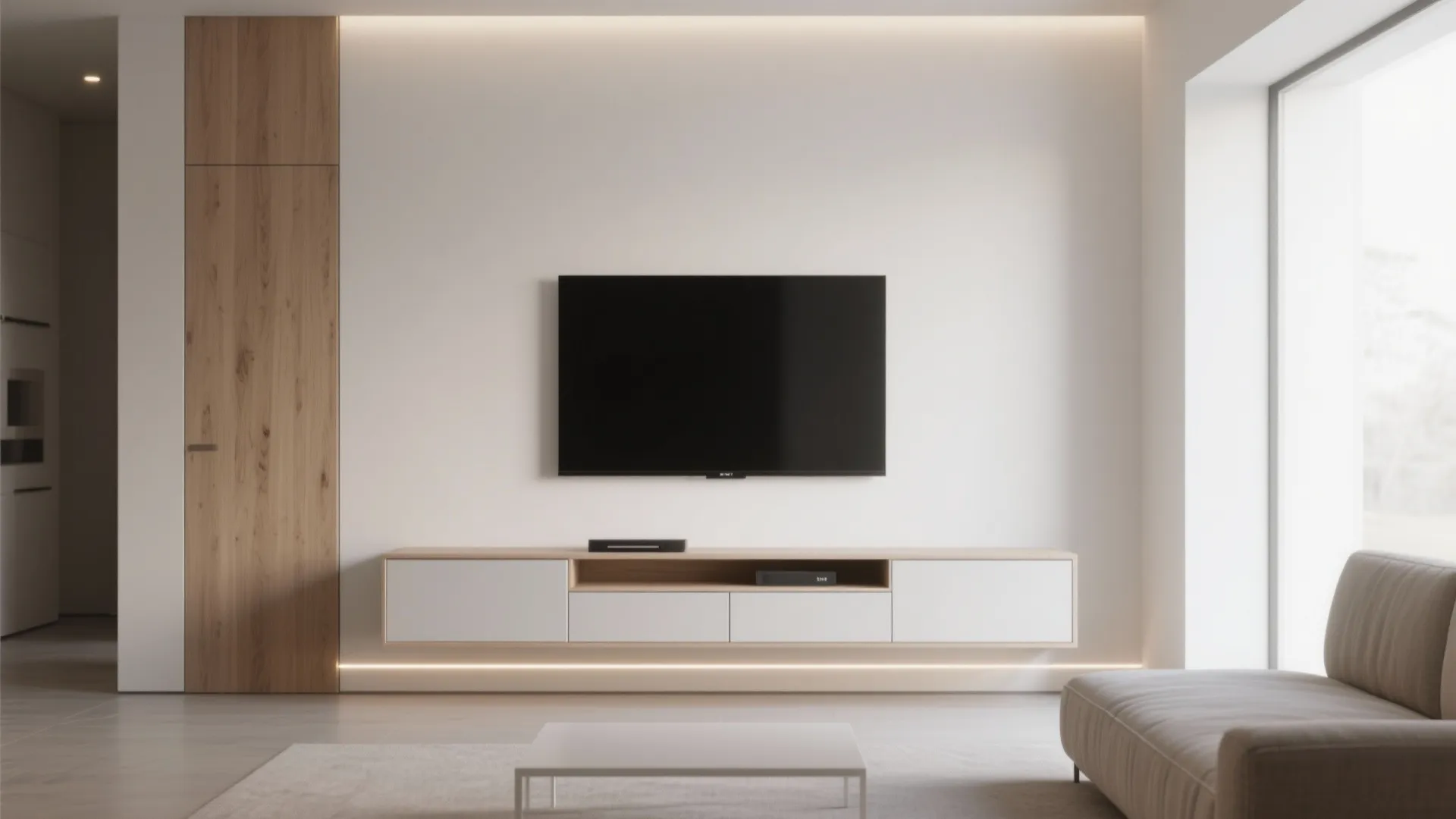 Minimalist Floating TV Unit