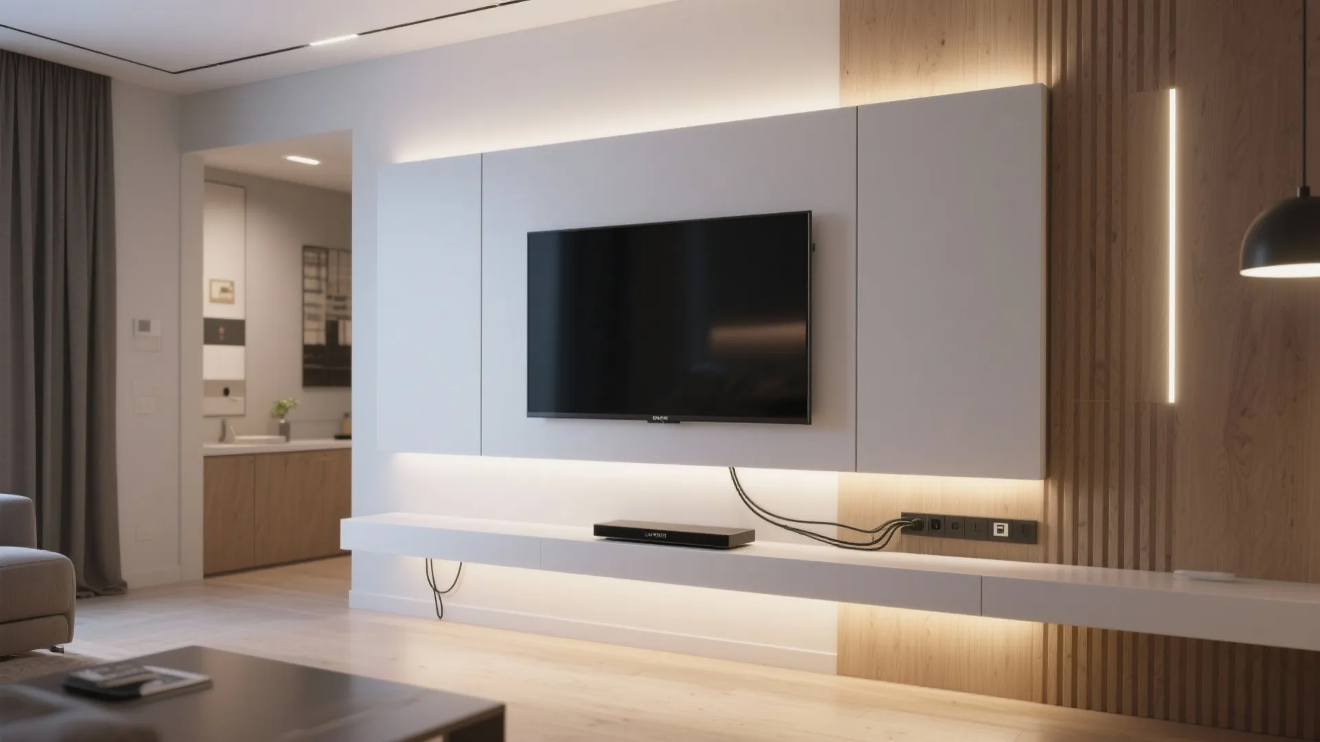 Minimalist Floating Panel