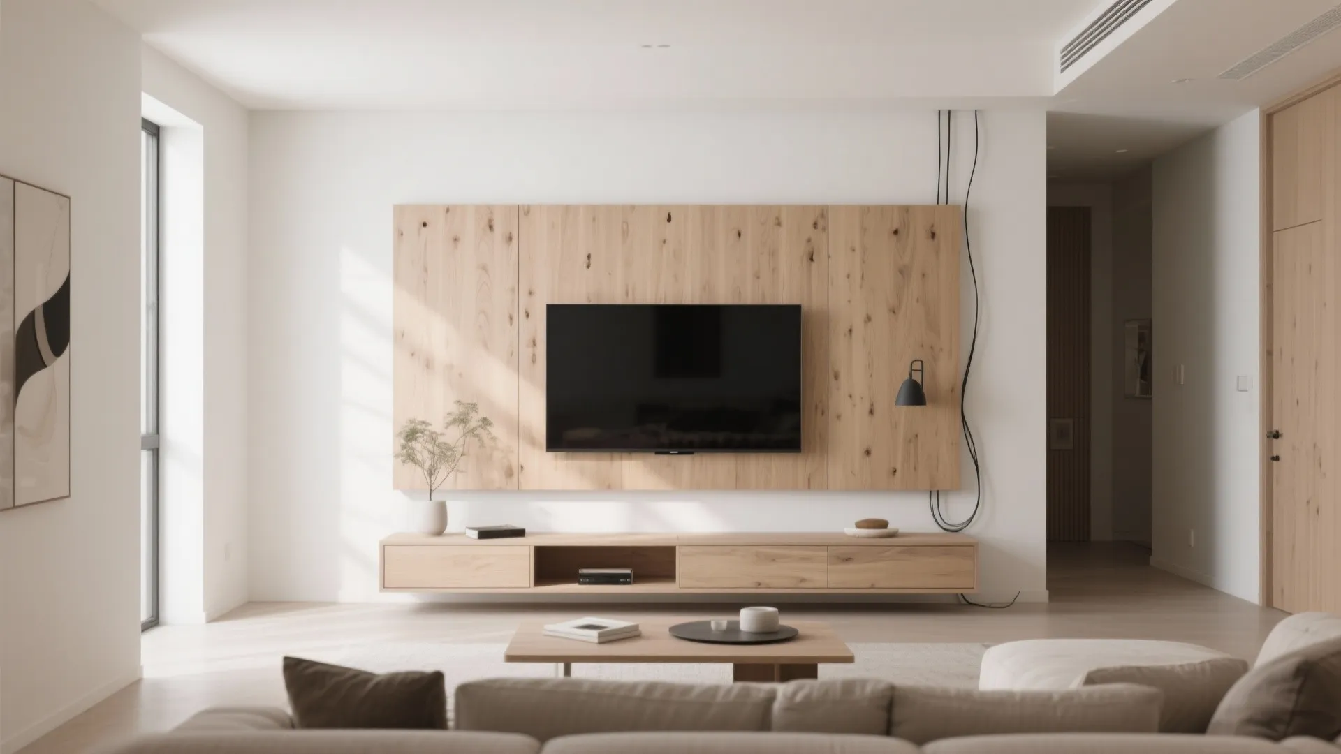 Minimalist Floating Panel