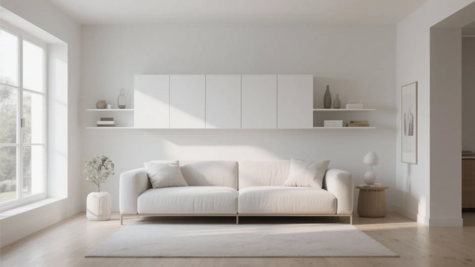 Minimalist Floating Wall Boxes