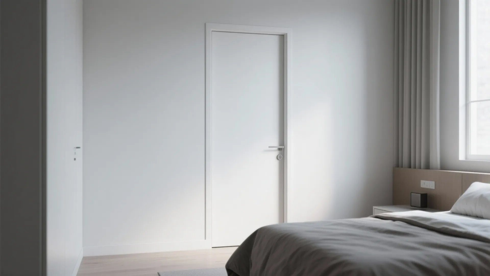 Minimalist flush doors