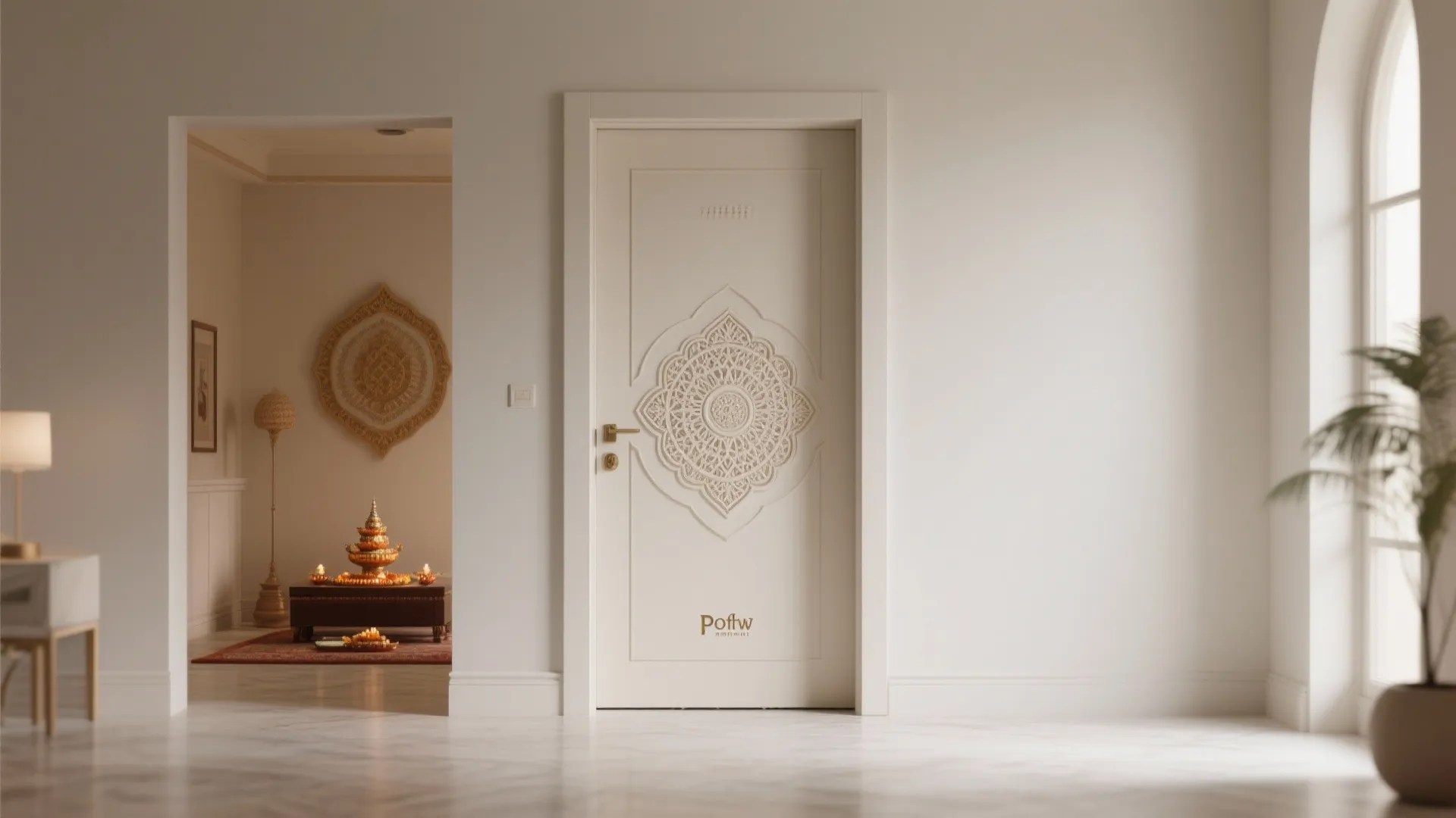 Minimalist Flush Door