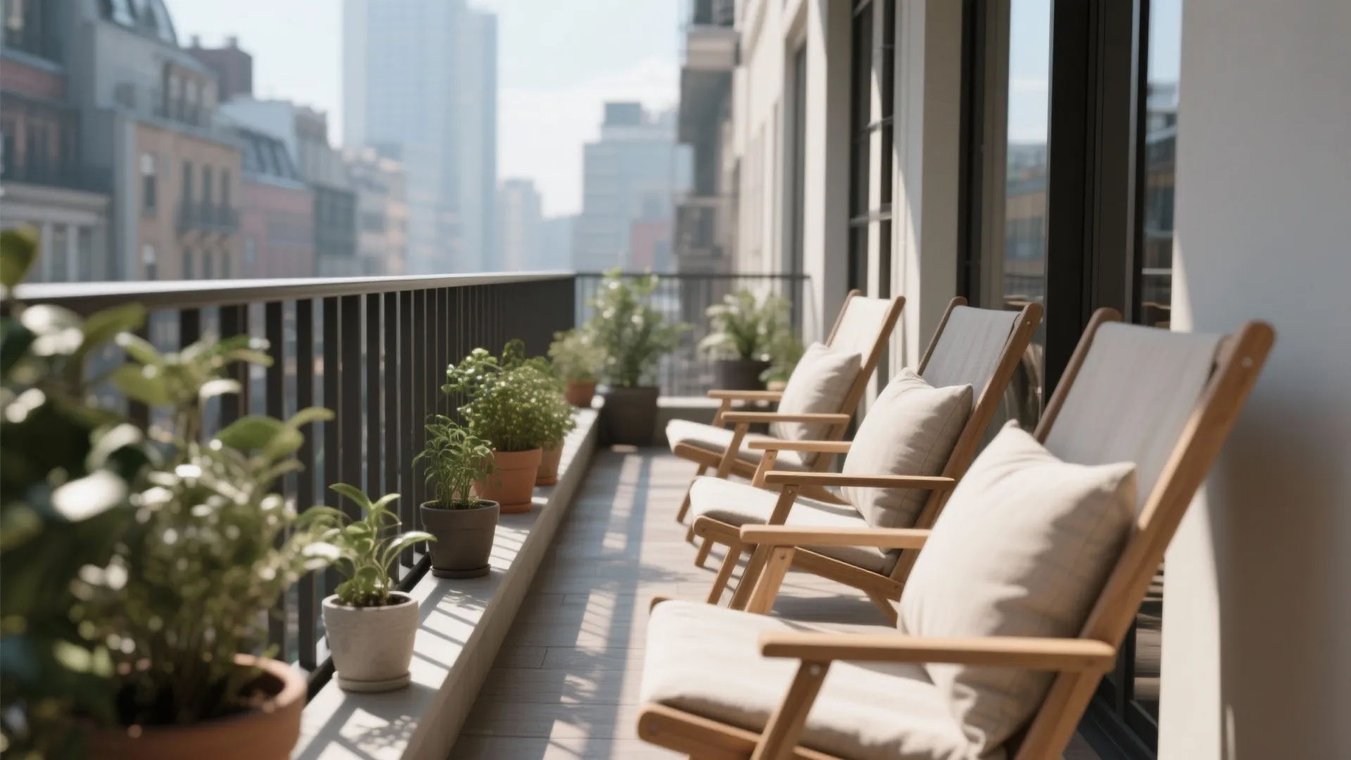 Minimalist Folding Chairs