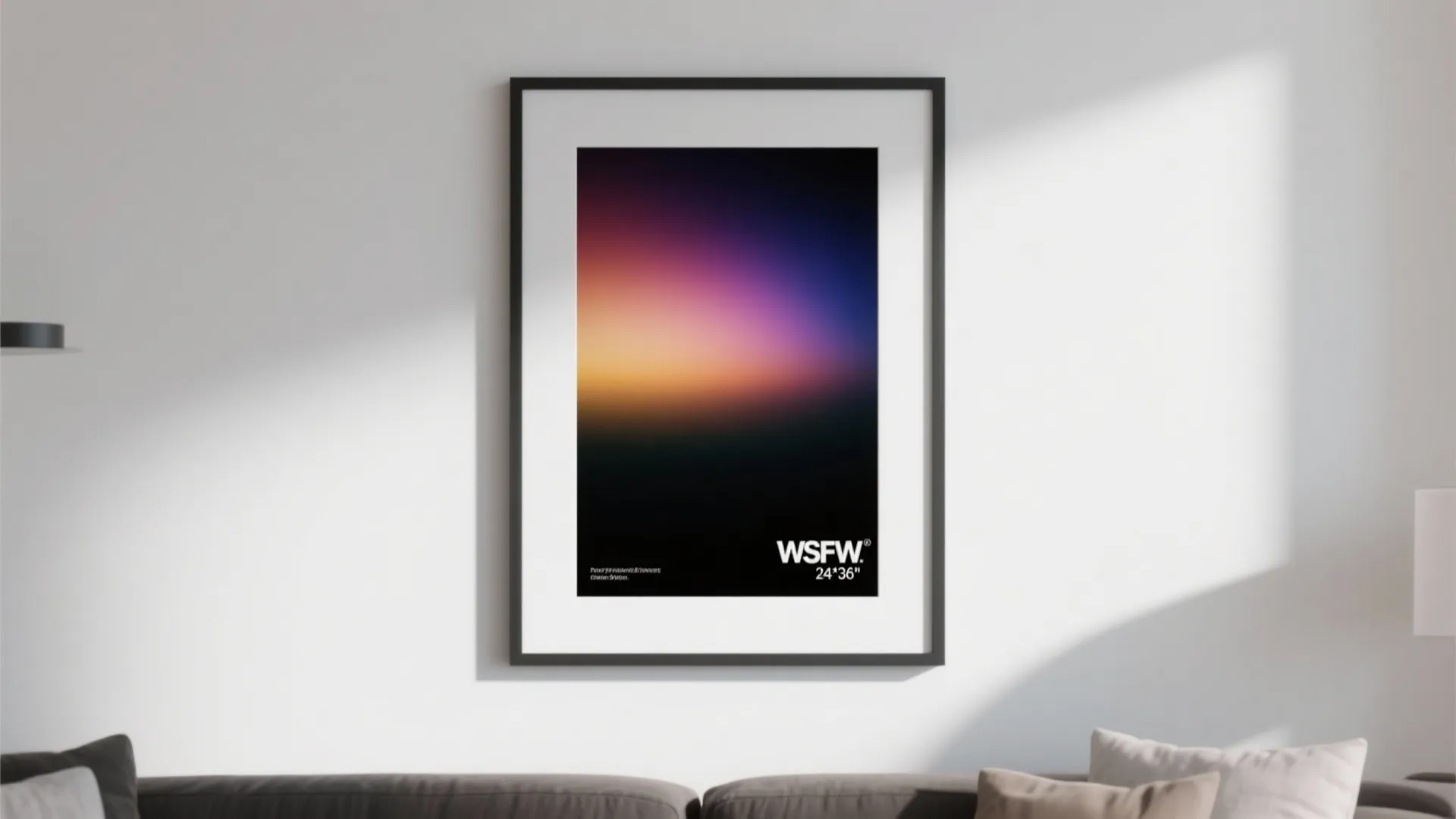 Minimalist Frame for Maximum Impact