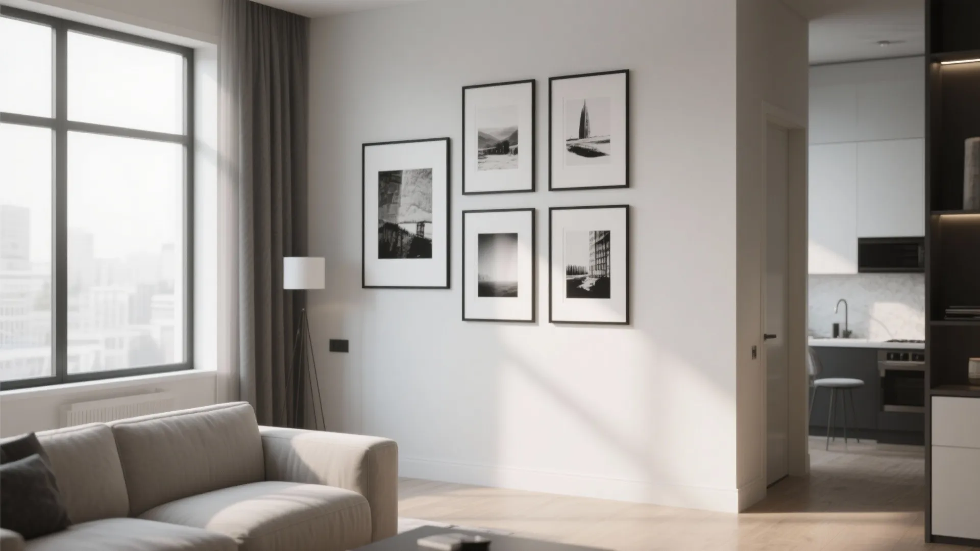 Minimalist framed prints