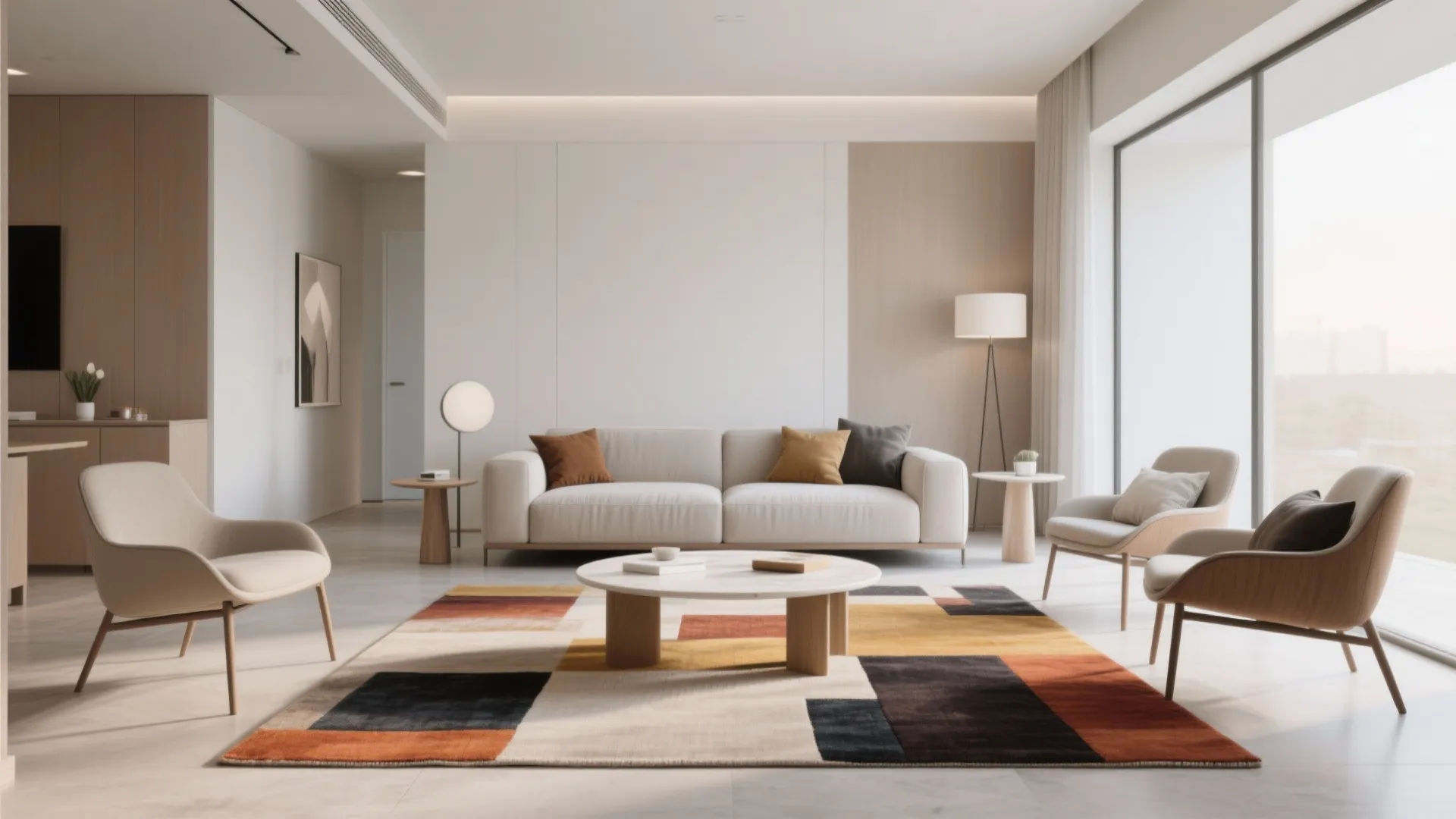 4. Minimalist Furniture with Clean Lines