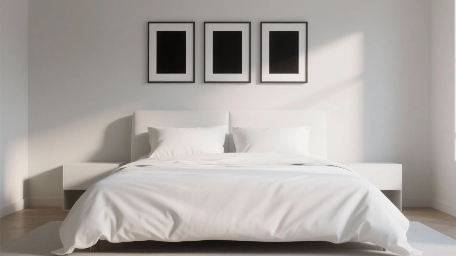 5. Minimalist Gallery Wall for Personal Touch