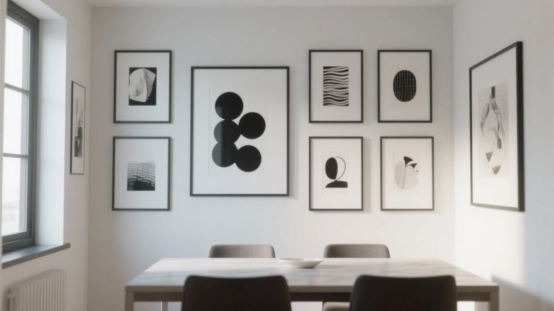 Minimalist Gallery Wall